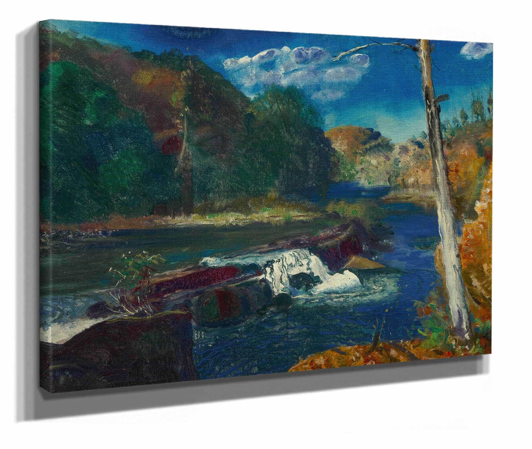 Mill Dam by George Wesley Bellows
