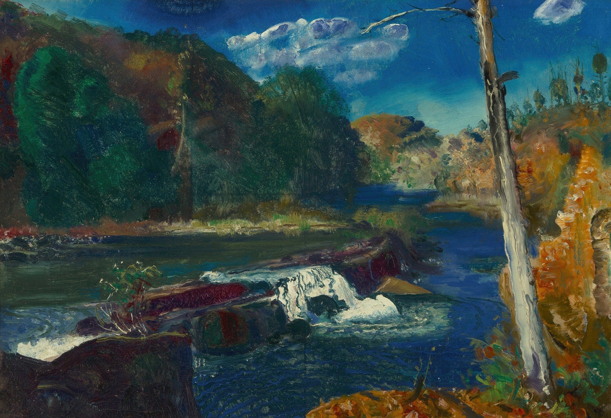 Mill Dam by George Wesley Bellows - Image 2