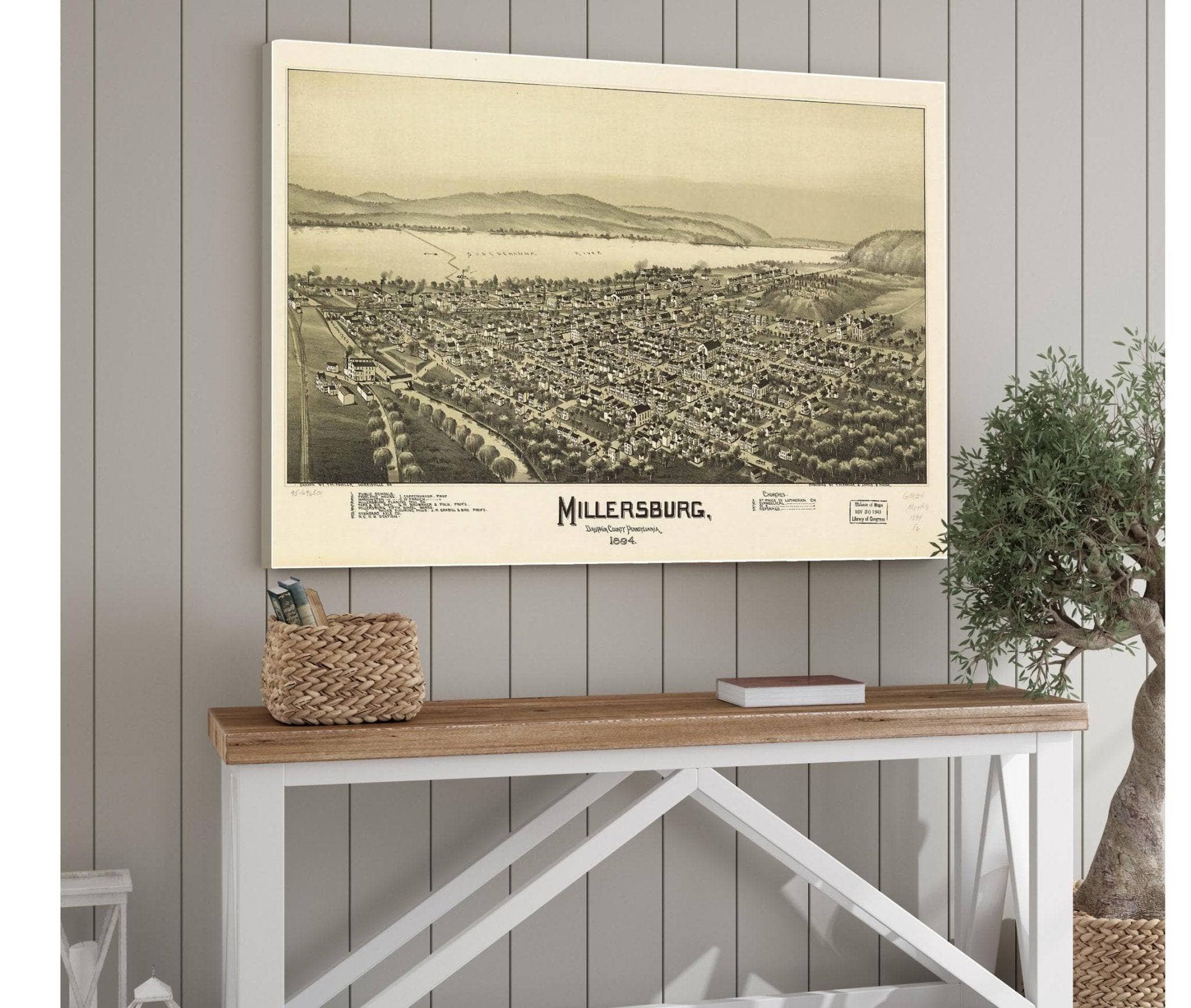 Millersburg Dauphin County Pennsylvania 1894 State Of Pennsylvania - Image 6