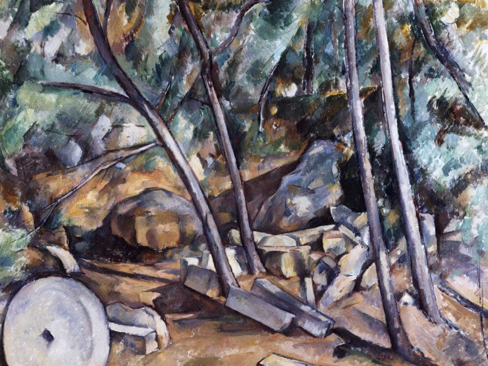 Millstone In The Park Of The Chateau Noir By Paul Cezanne - Image 7
