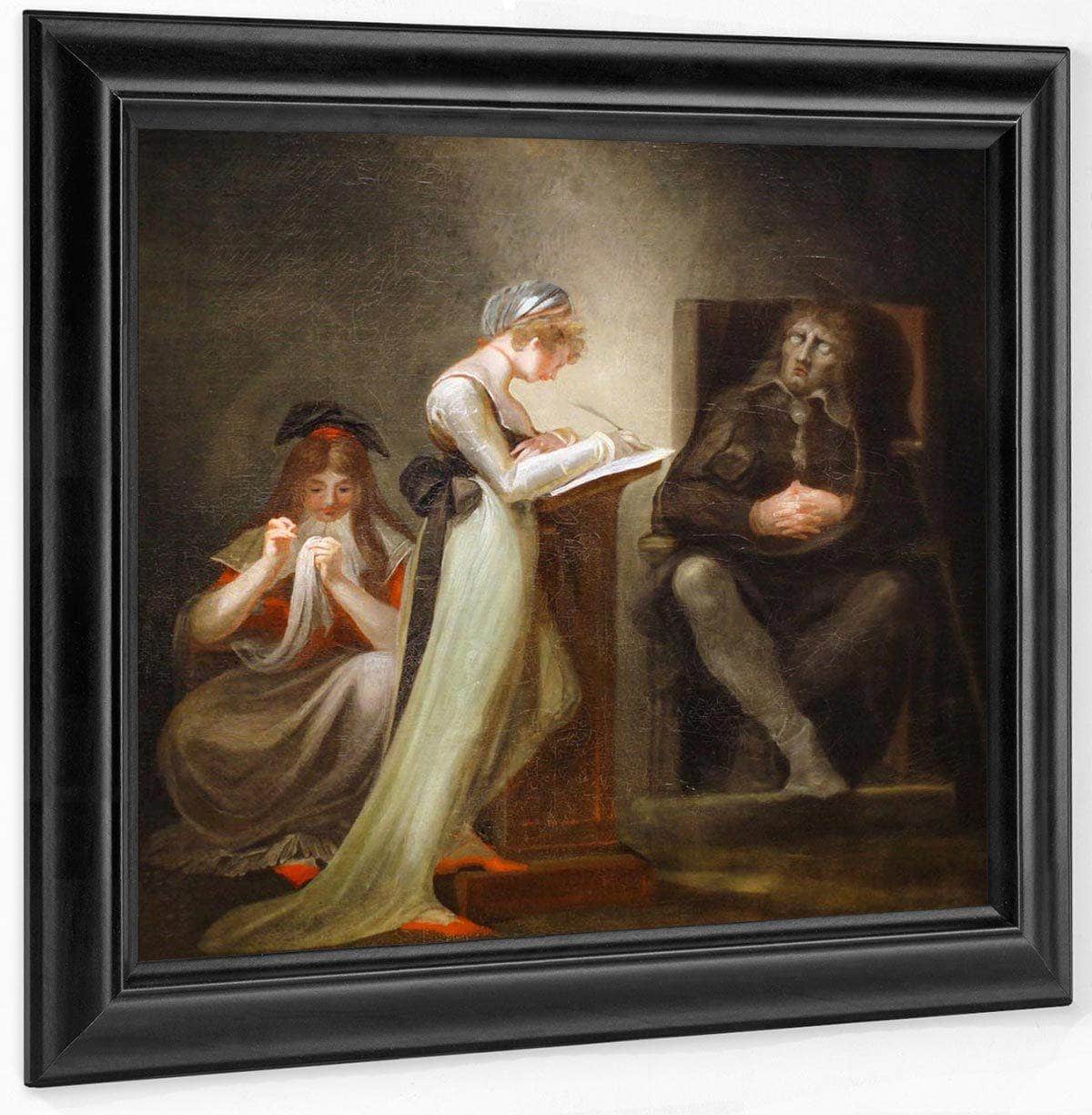Milton Dictating To His Daughter By Henry Fuseli