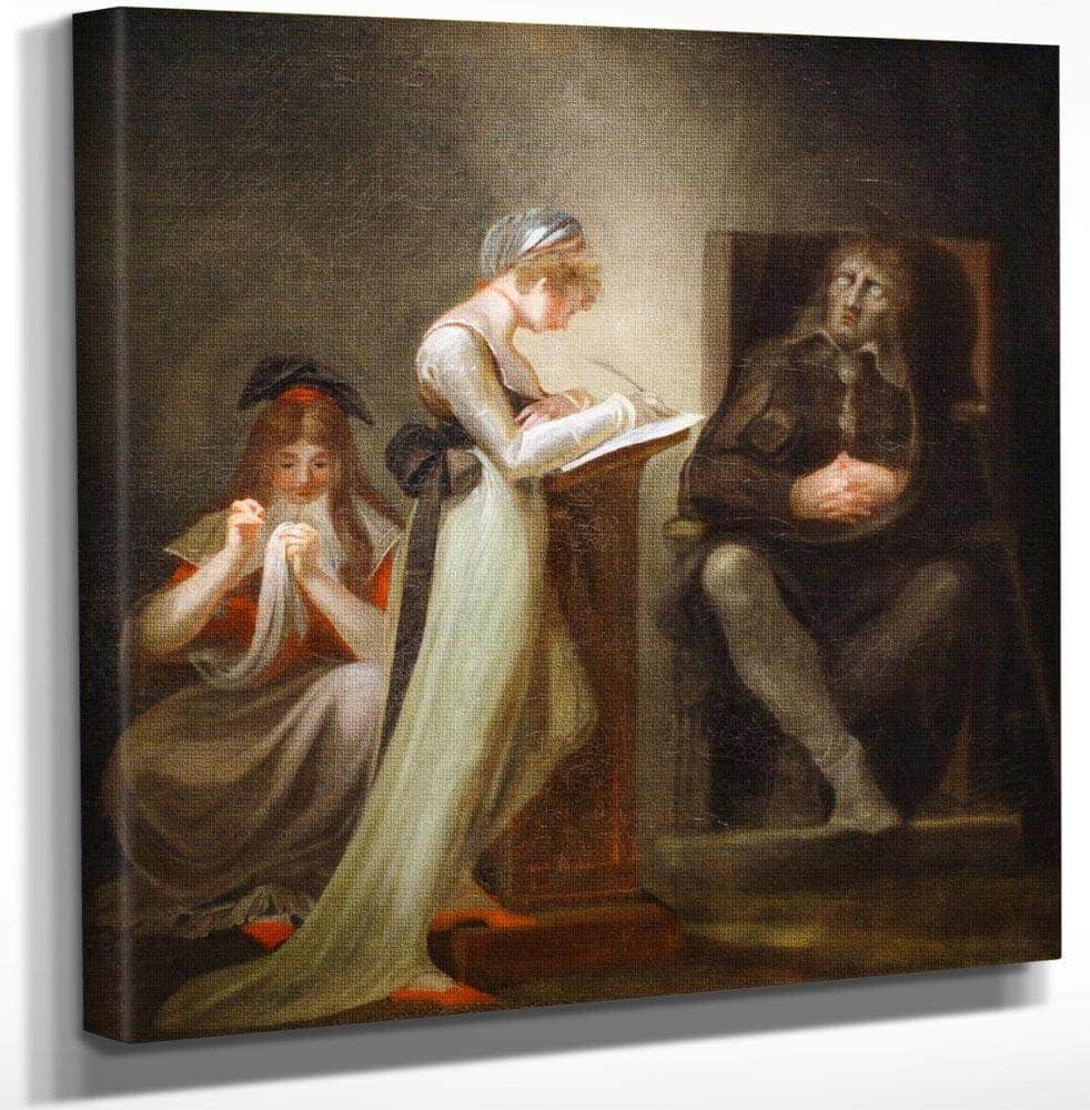 Milton Dictating To His Daughter By Henry Fuseli - Image 3