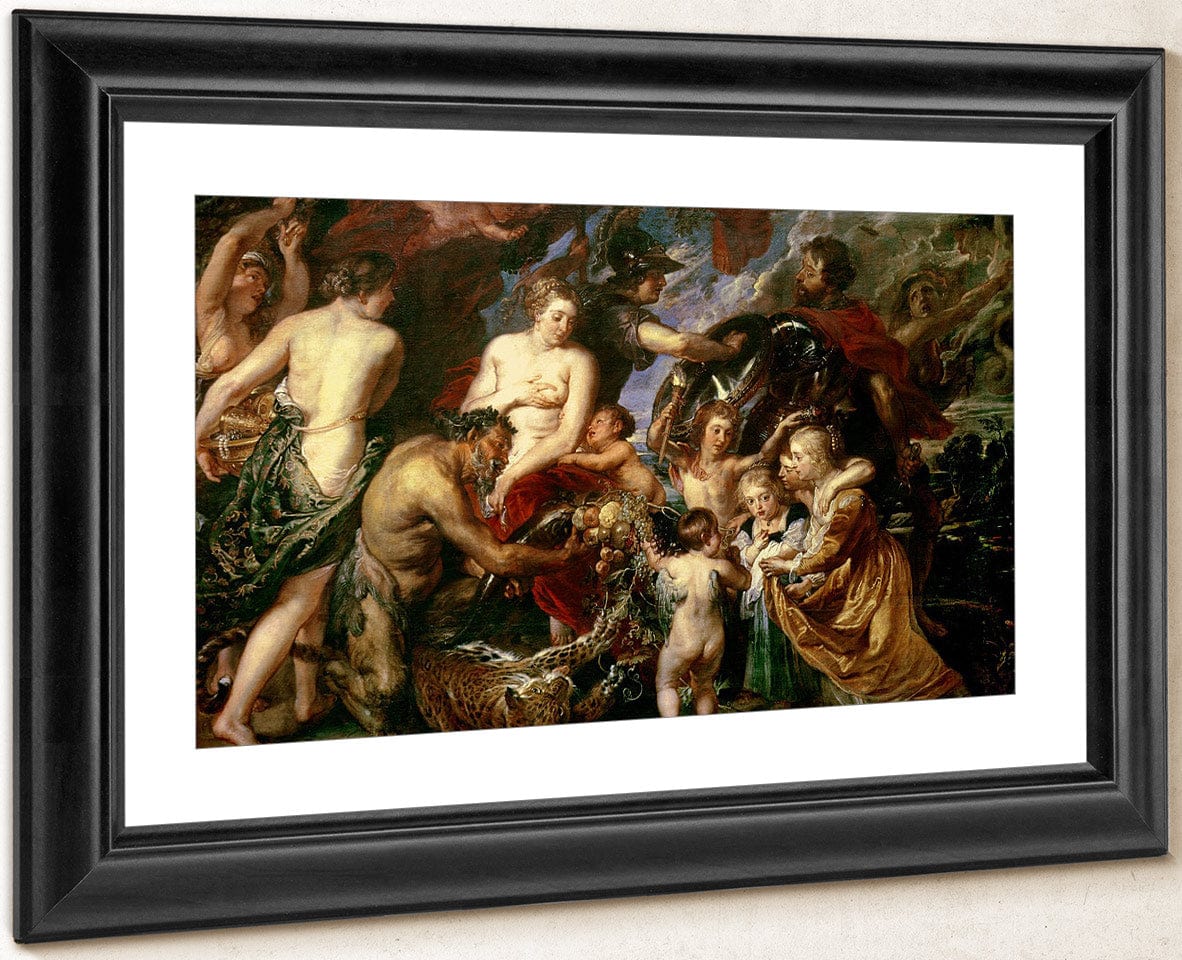 Minerva Protects Pax From Mars (Peace And War) 1629 30 2 By Peter Paul Rubens - Image 2