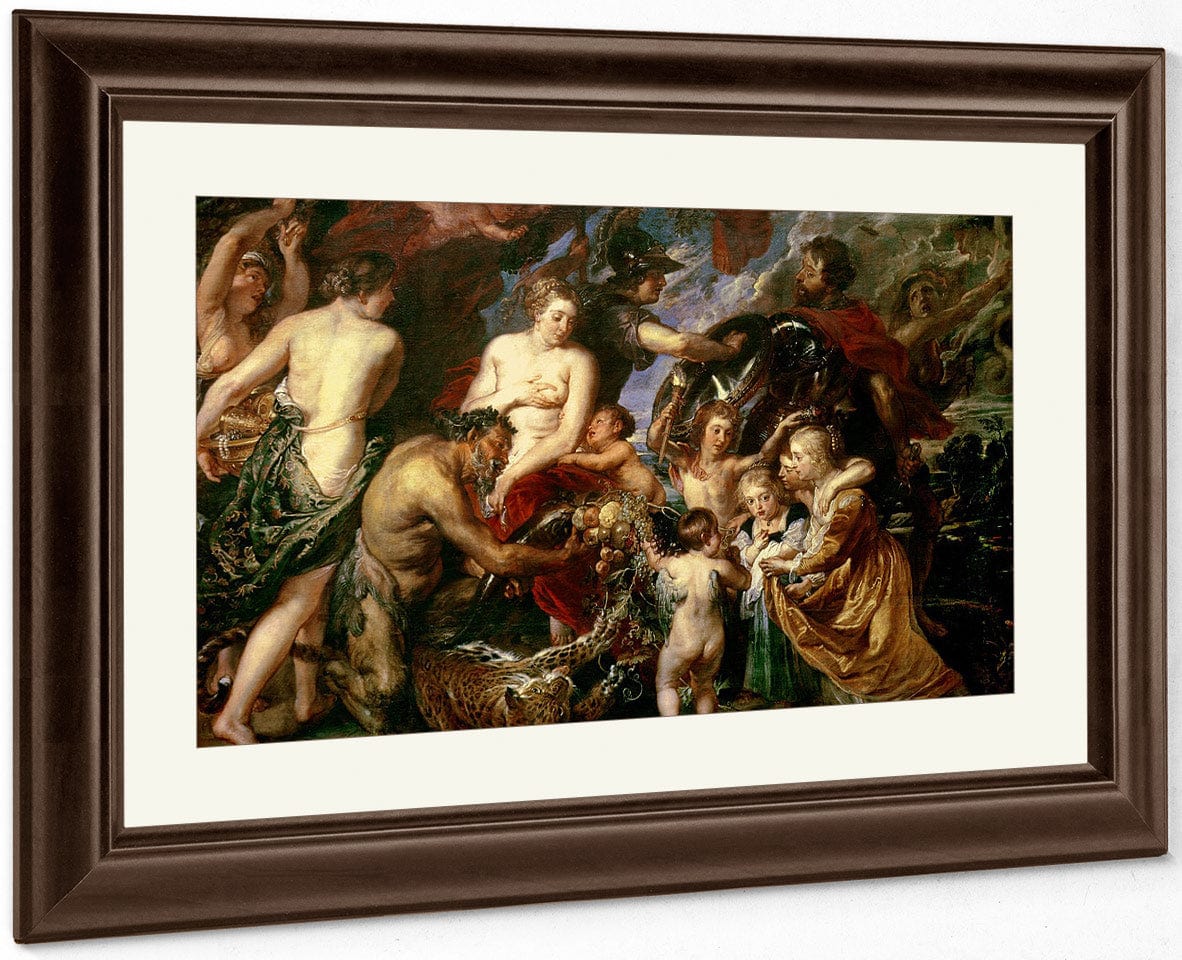 Minerva Protects Pax From Mars (Peace And War) 1629 30 2 By Peter Paul Rubens - Image 3