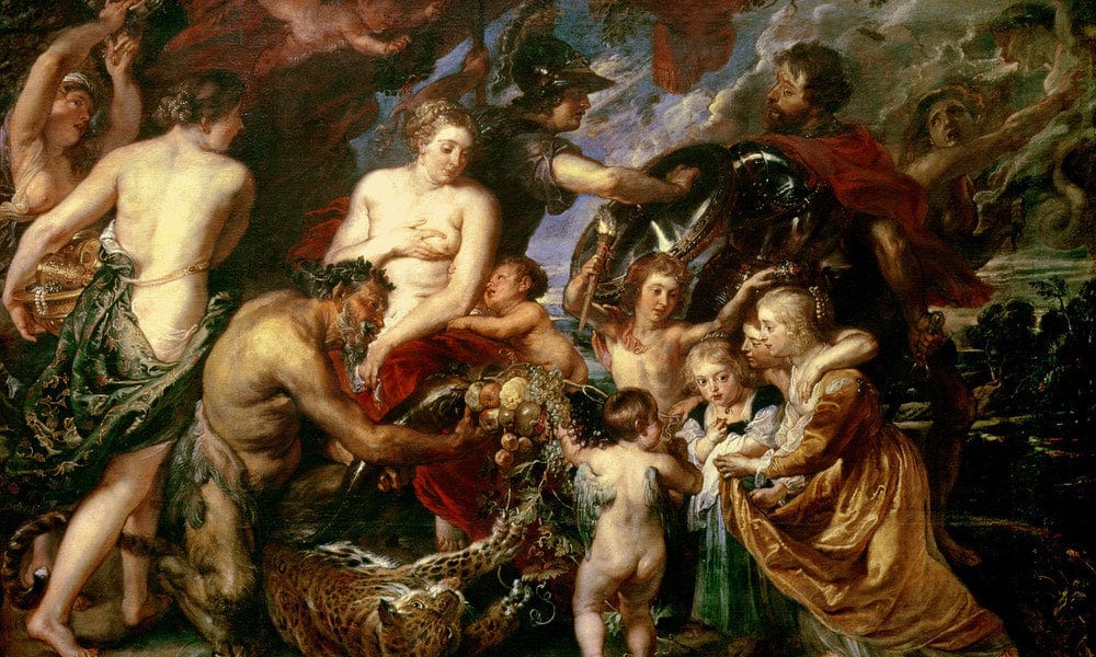 Minerva Protects Pax From Mars (Peace And War) 1629 30 2 By Peter Paul Rubens - Image 5