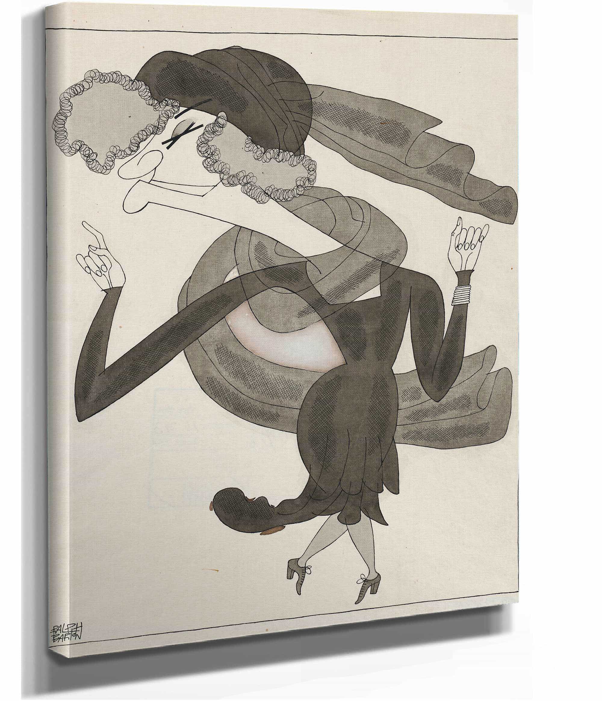 Minnie Maddern Fiske by Ralph Barton - Image 2