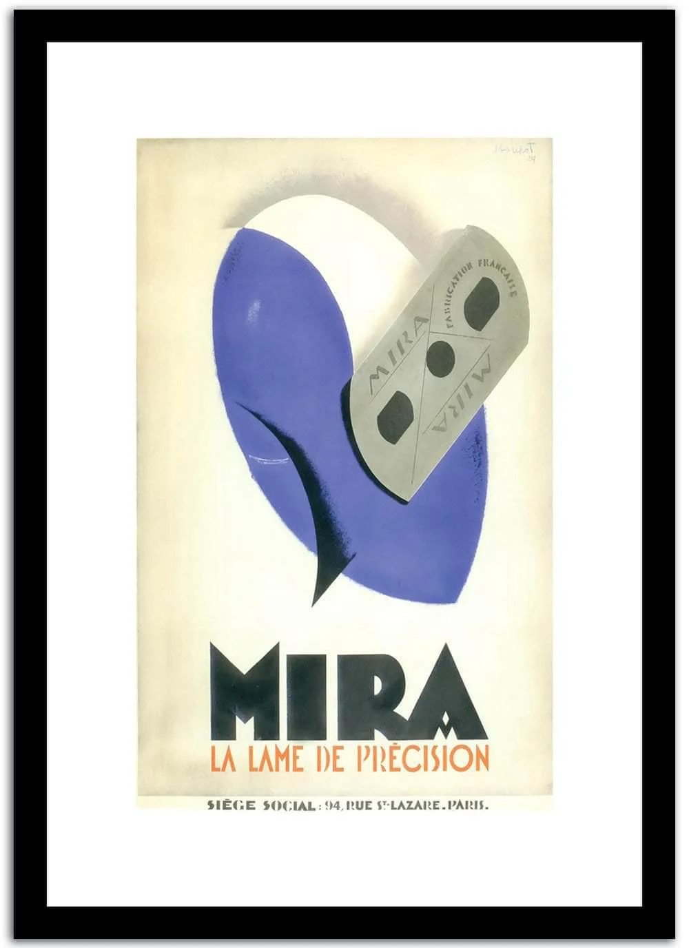 Mira Vintage Poster