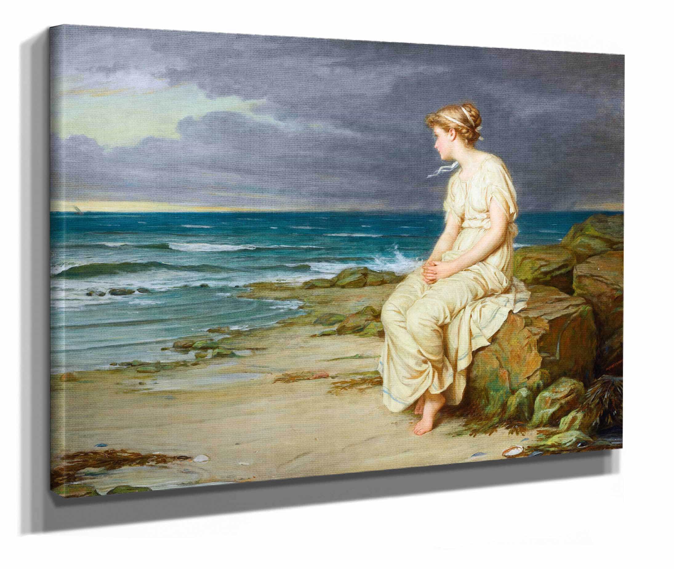 Miranda by John William Waterhouse - Image 2