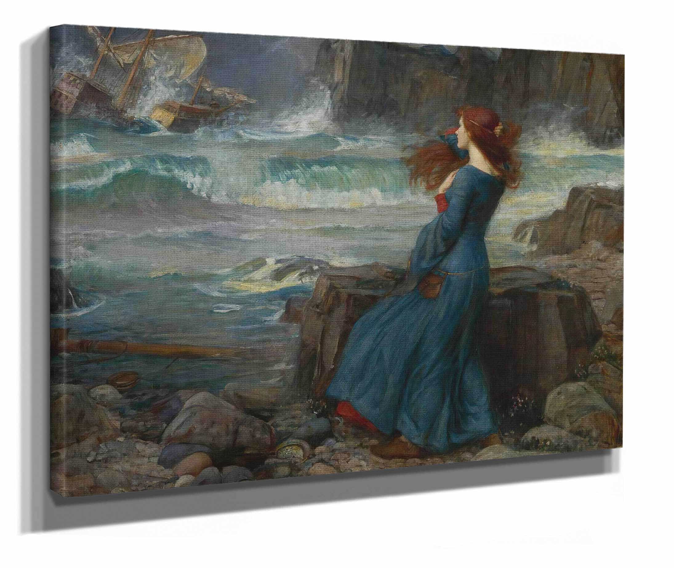 Miranda The Tempest by John William Waterhouse - Image 2