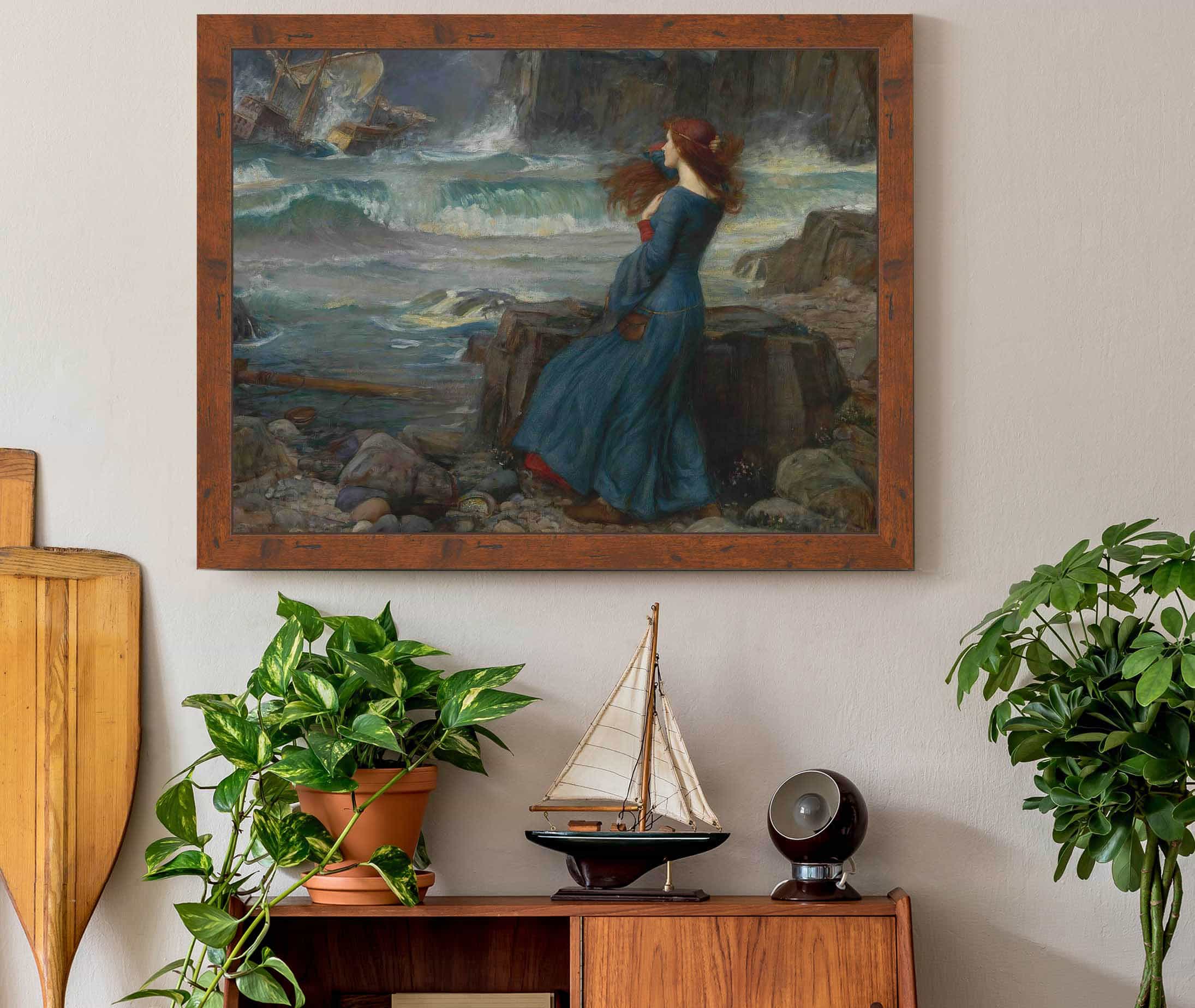 Miranda The Tempest by John William Waterhouse - Image 3