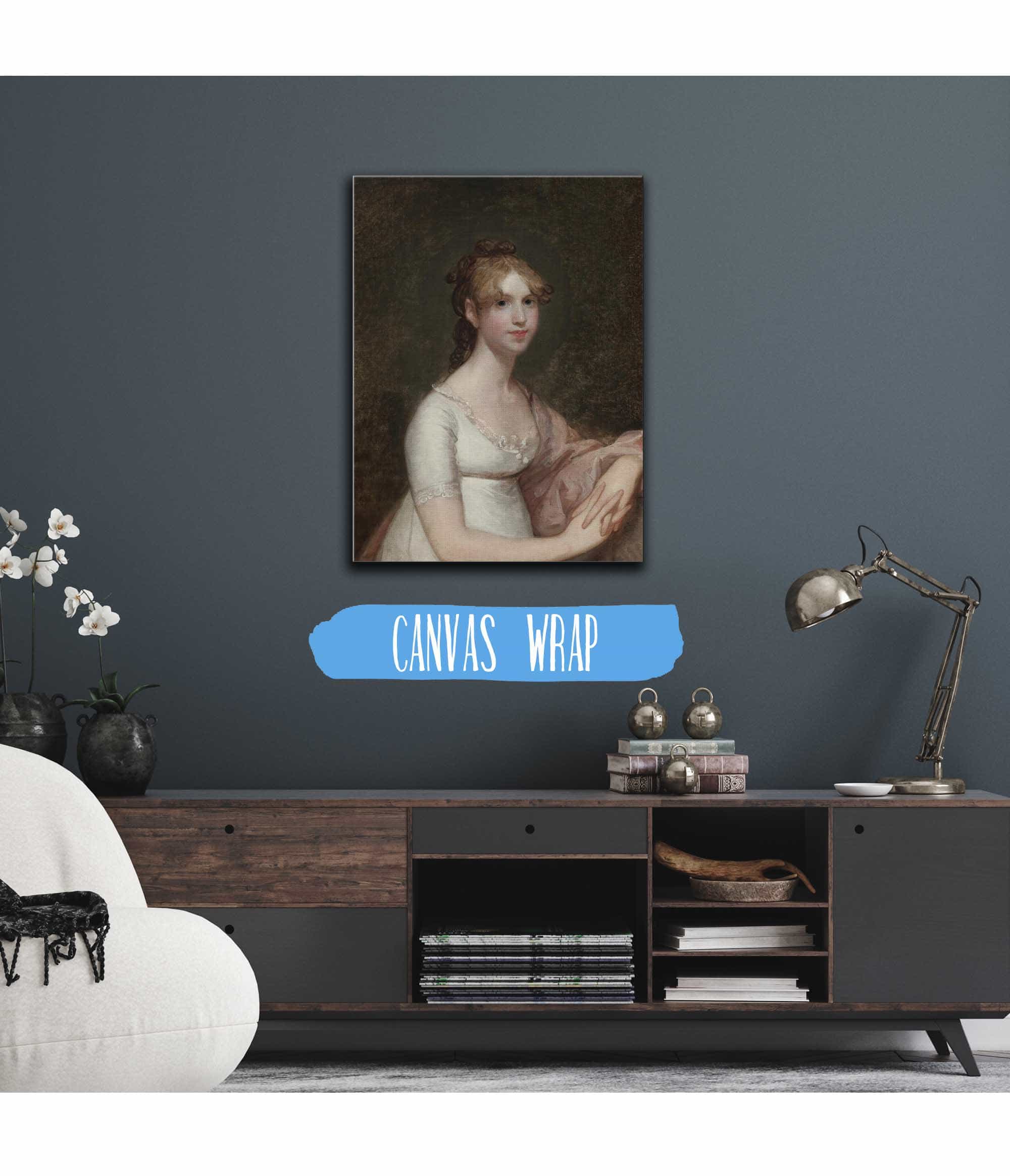 Miss Anna Powell Mason Mrs Patrick Grant by Gilbert Stuart - Image 3