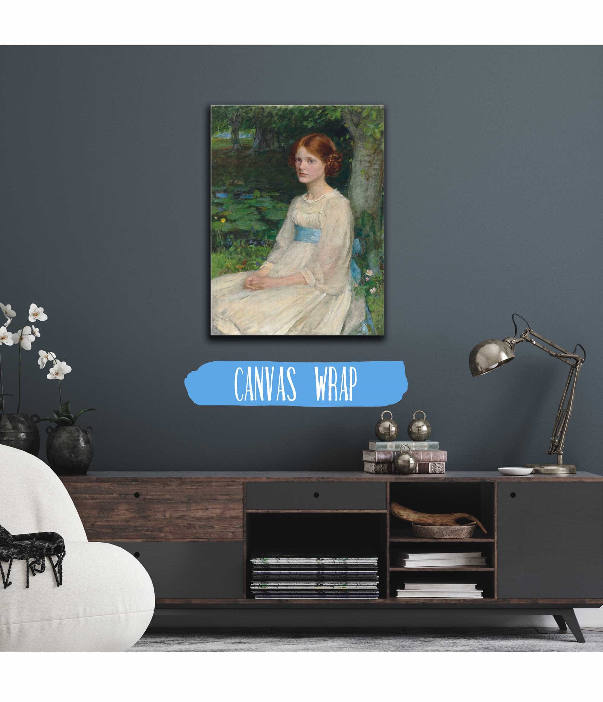 Miss Betty Pollock by John William Waterhouse - Image 3