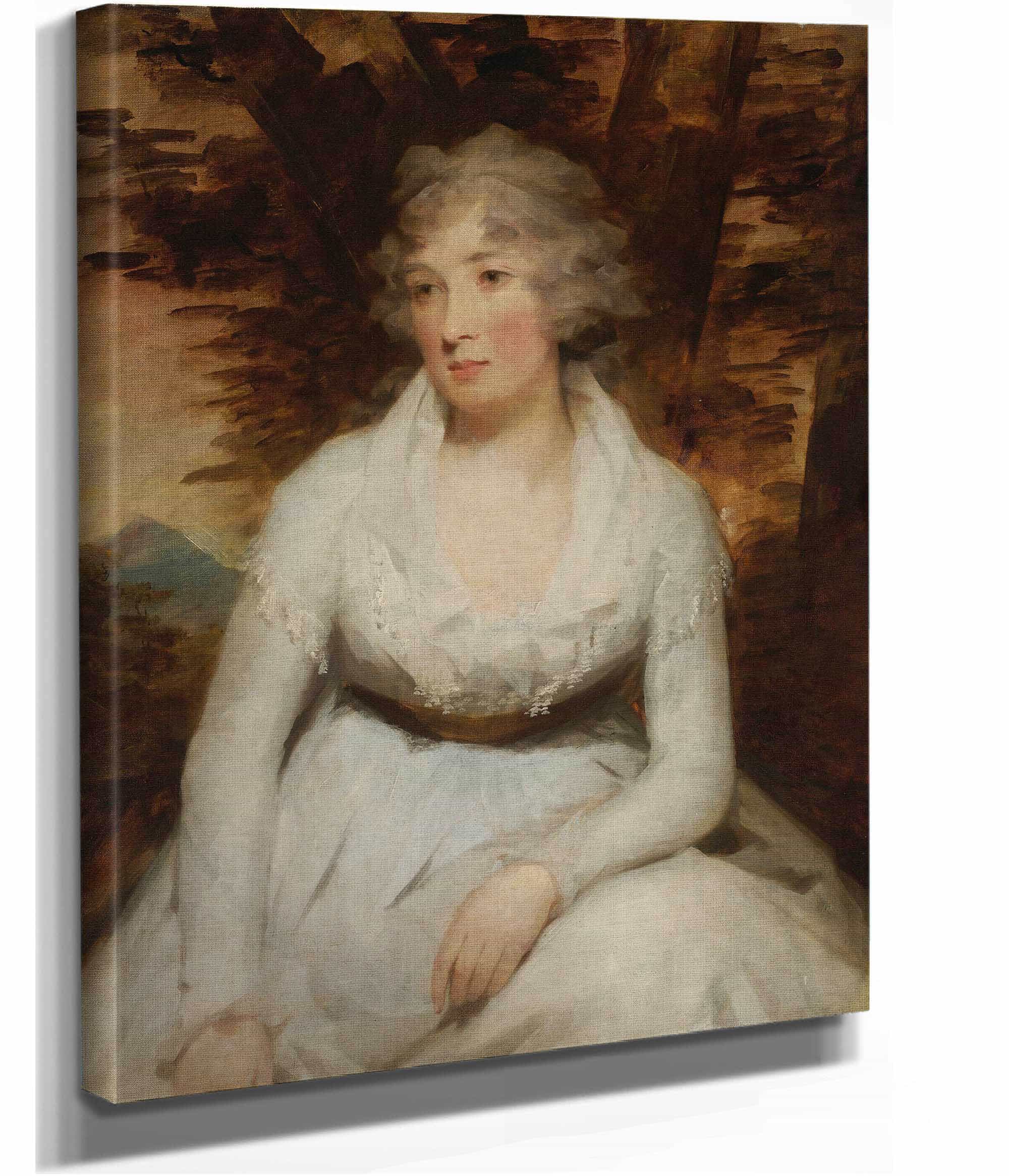 Miss Elizabeth Dalrymple Afterwards Mrs George Leith by Sir Henry Raeburn - Image 2