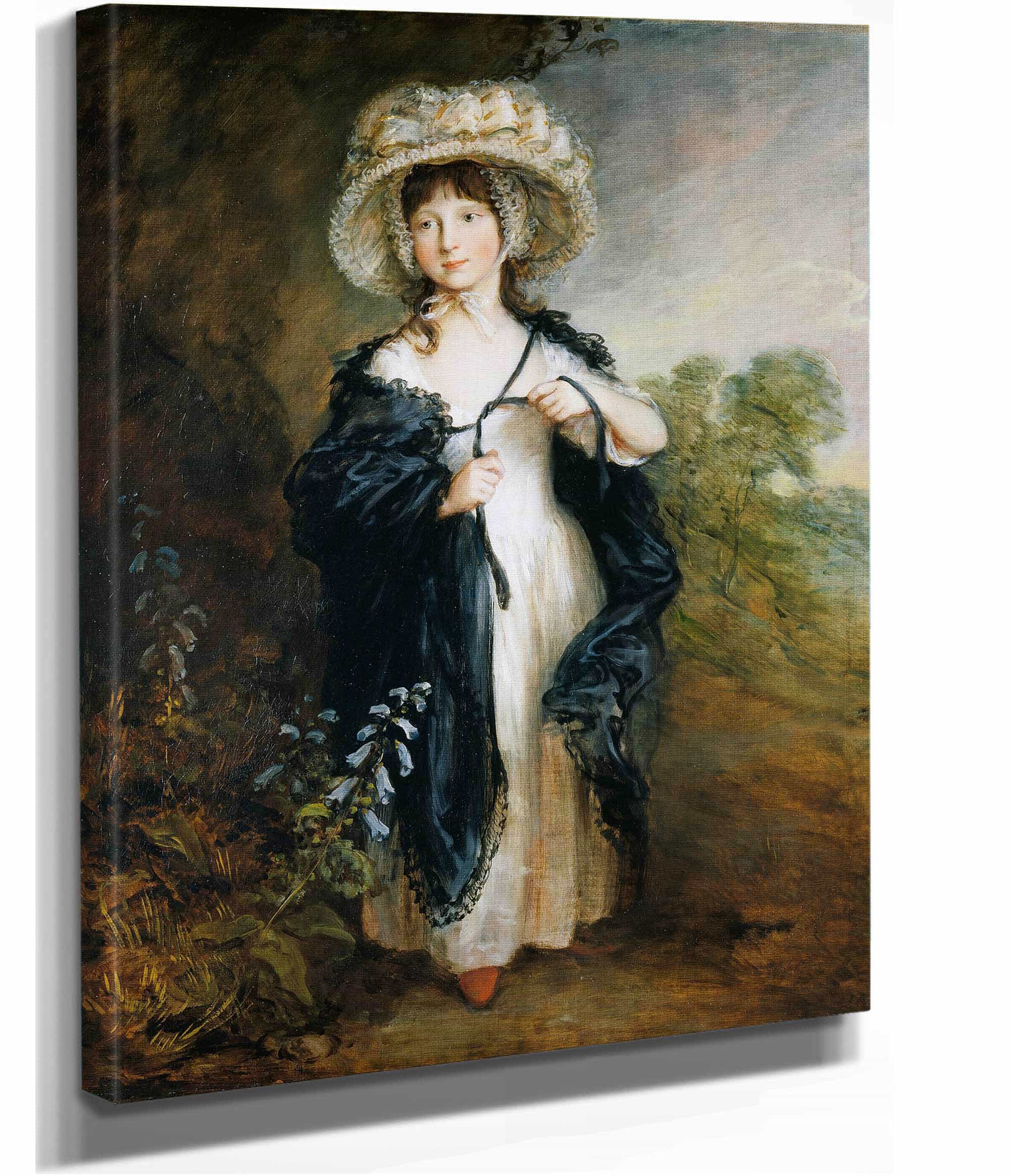 Miss Elizabeth Haverfield Early S by Thomas Gainsborough - Image 2