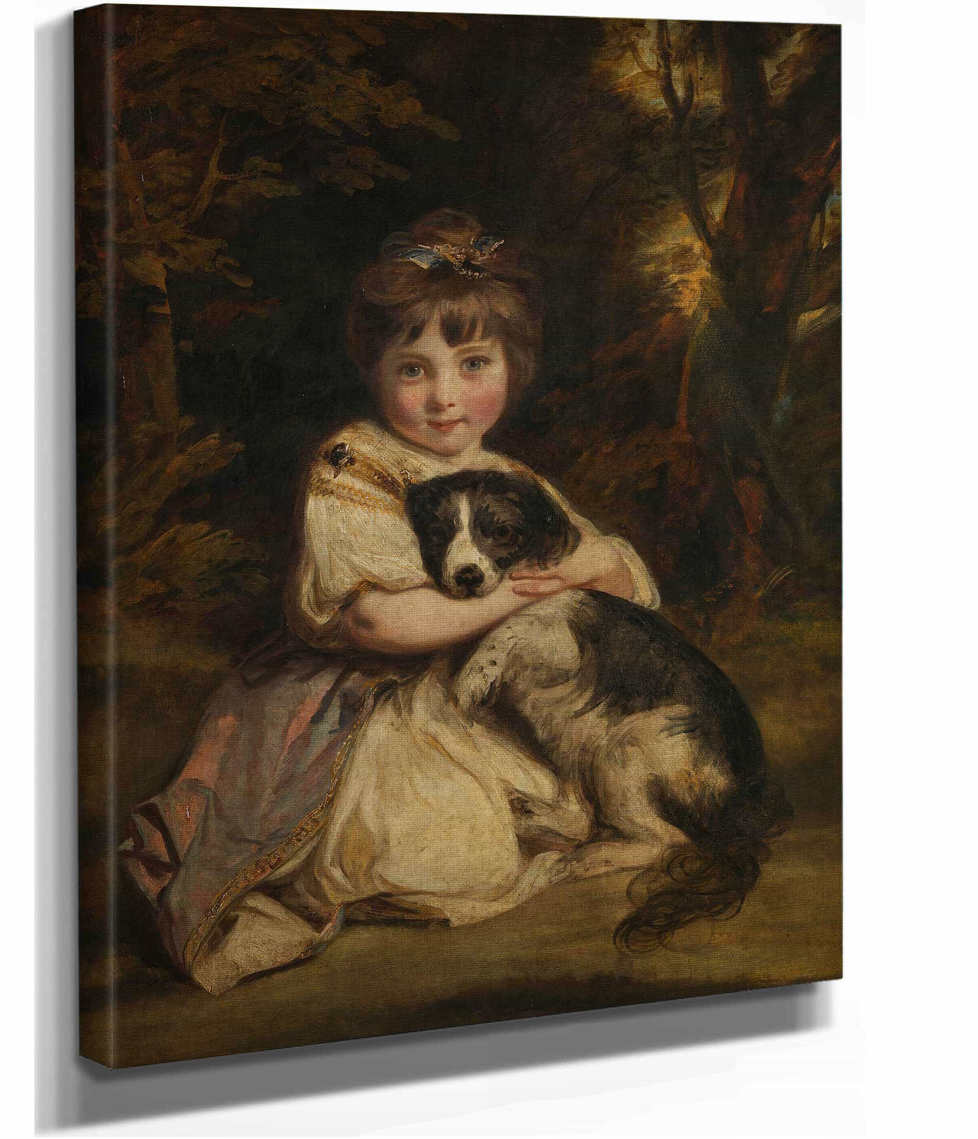 Miss Jane Bowles by Sir Joshua Reynolds - Image 2