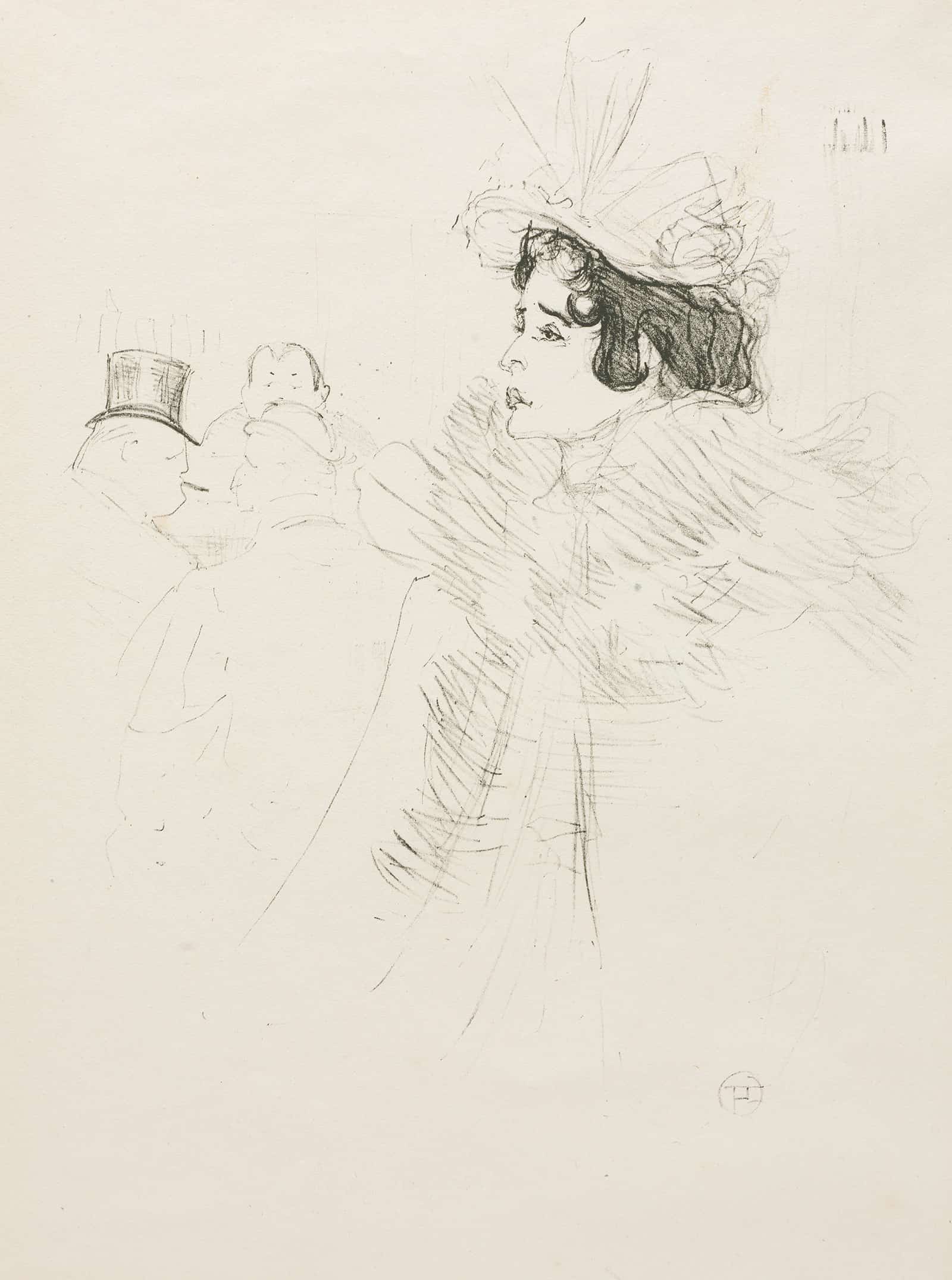 Miss May Belfort by Henri De Toulouse Lautrec - Image 2