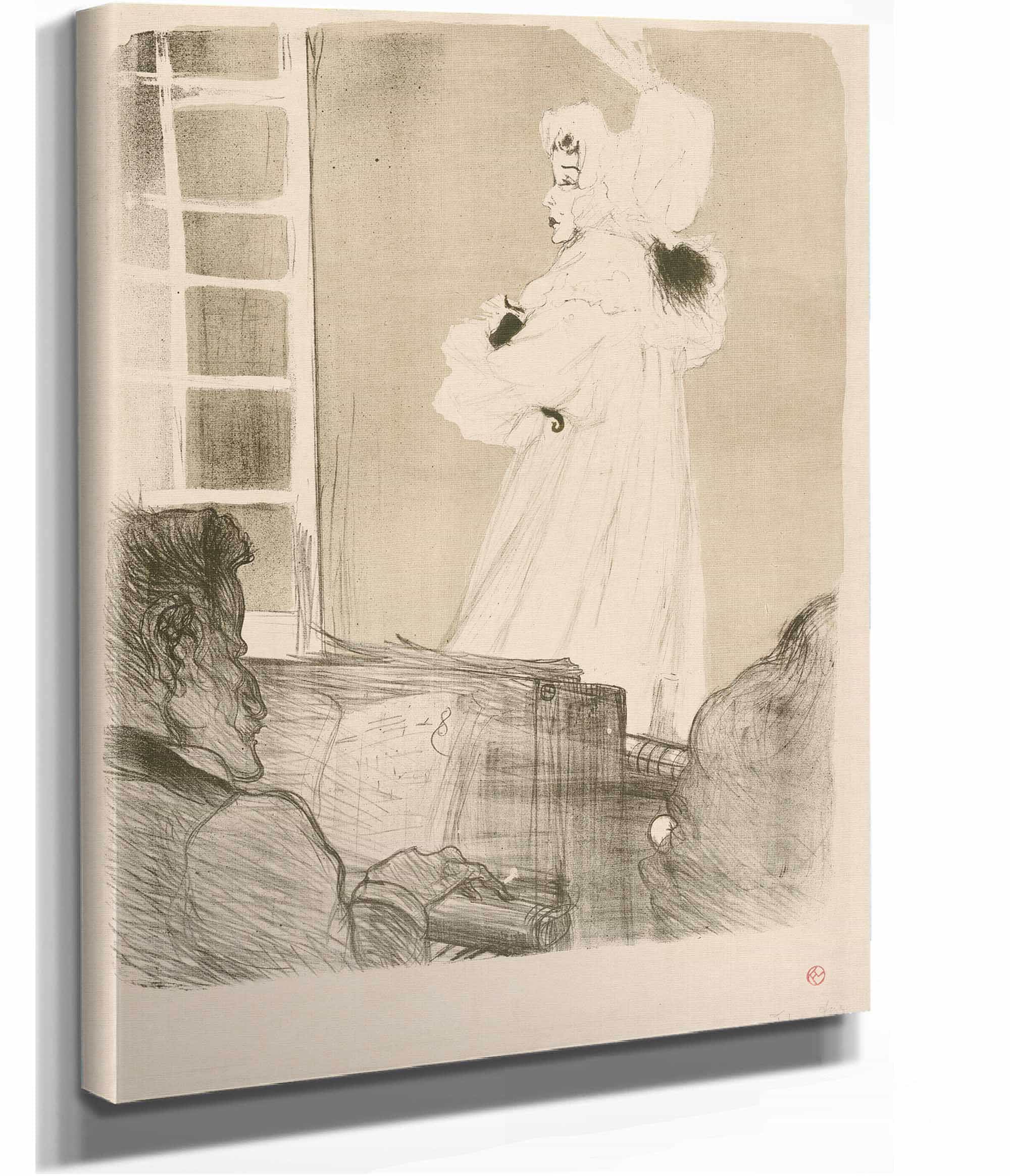 Miss May Belfort by Henri De Toulouse Lautrec - Image 3