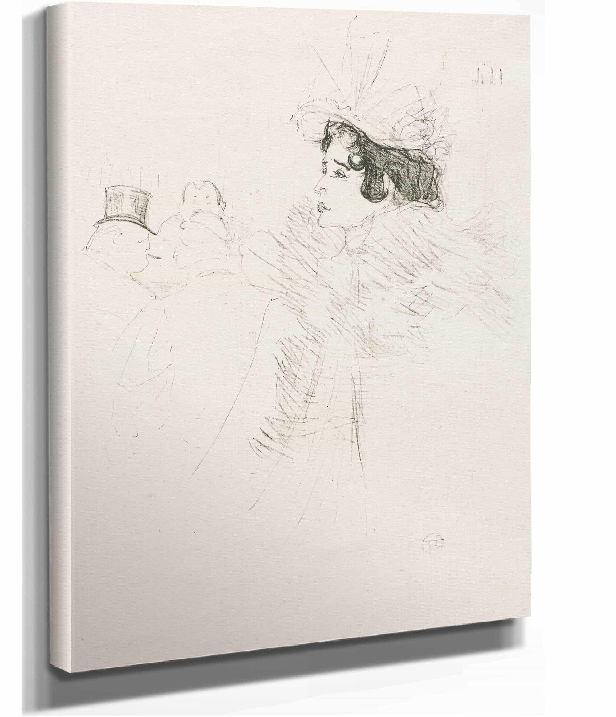 Miss May Belfort by Henri De Toulouse Lautrec - Image 4