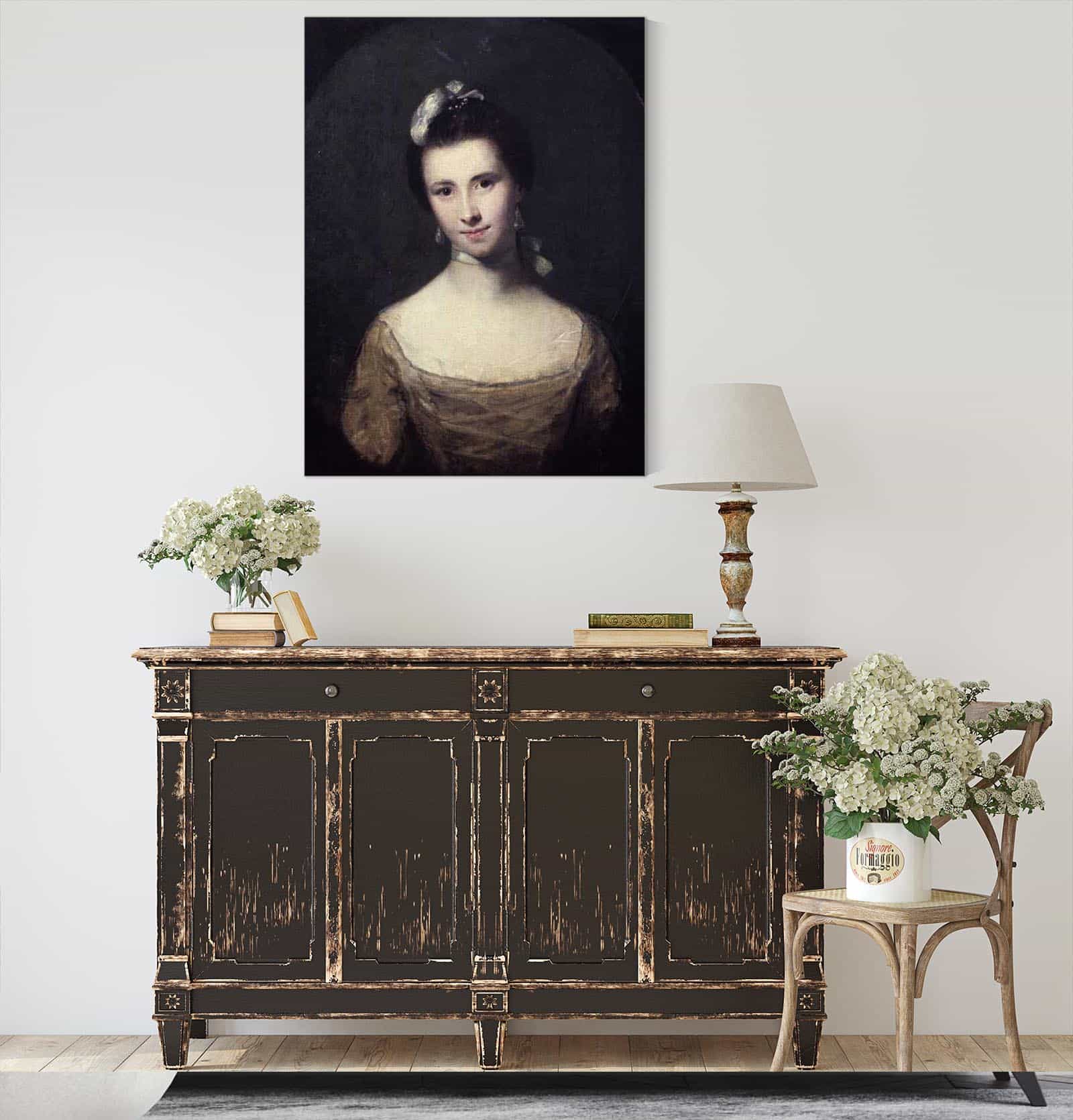 Miss Morris by Sir Joshua Reynolds - Image 4