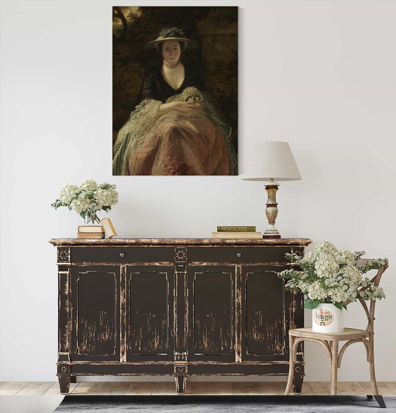 Miss Nelly Obrien by Sir Joshua Reynolds - Image 4