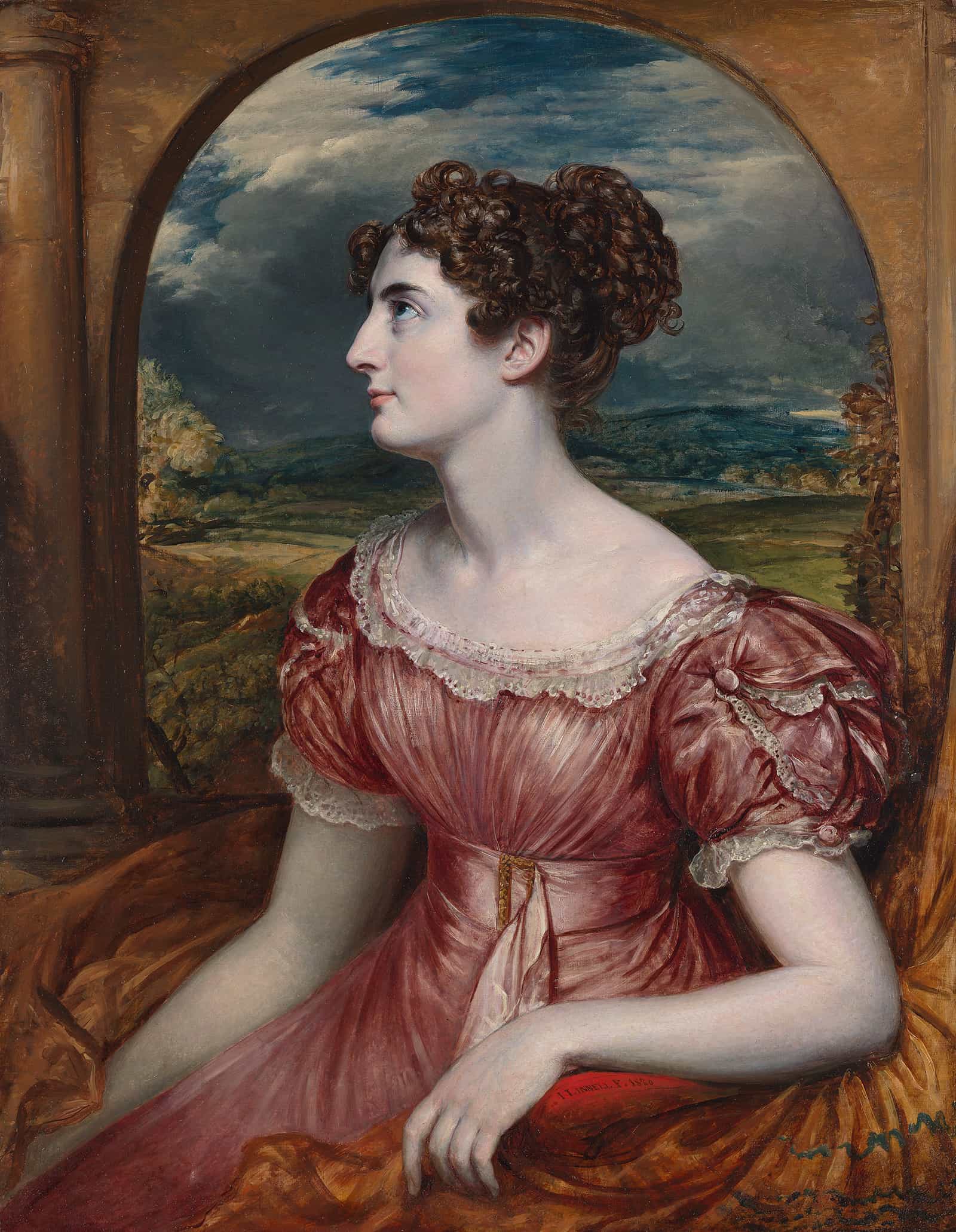 Miss Puxley by John Linnell - Image 2