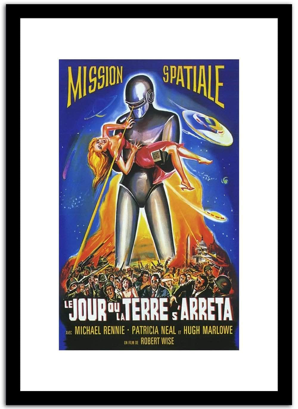 Mission Spatiale  Vintage Poster