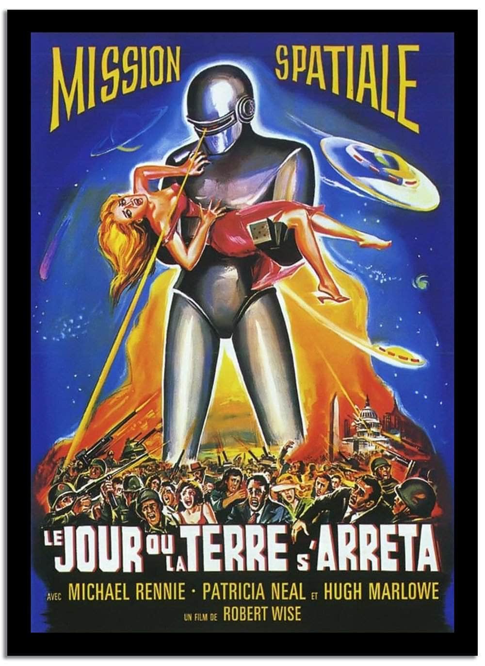 Mission Spatiale  Vintage Poster - Image 2