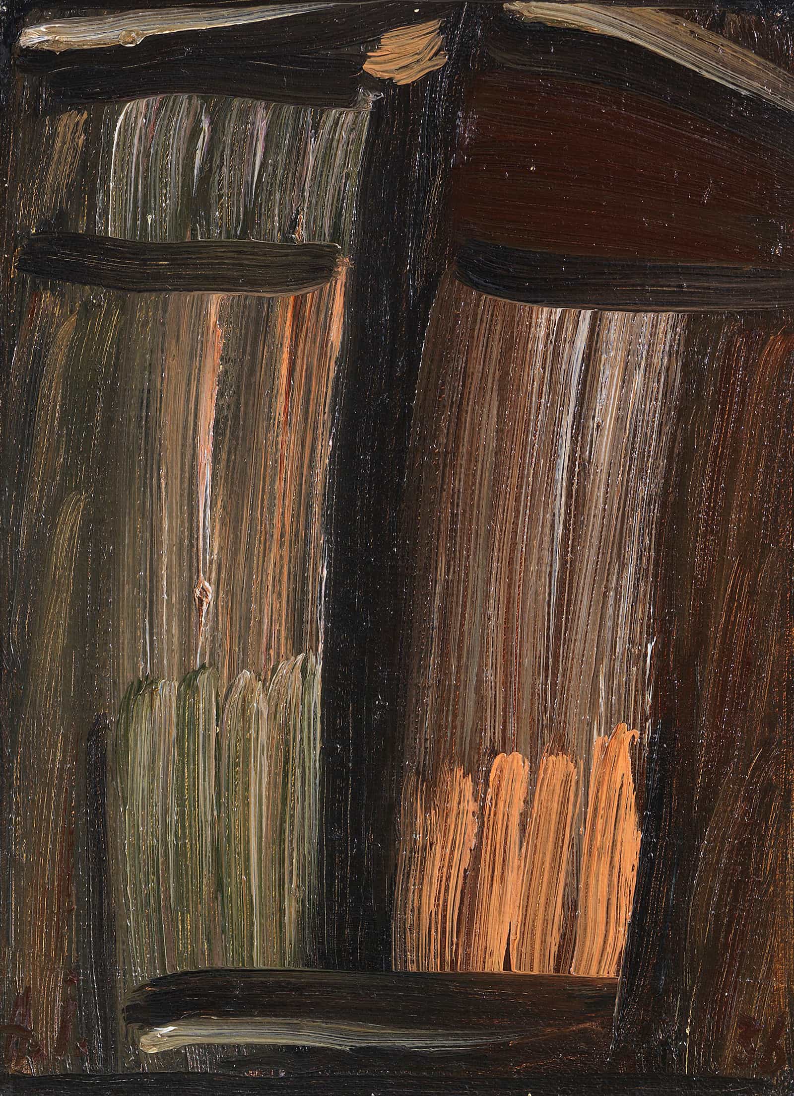 Mittlere Meditation Erdgebunden by Alexej Von Jawlensky