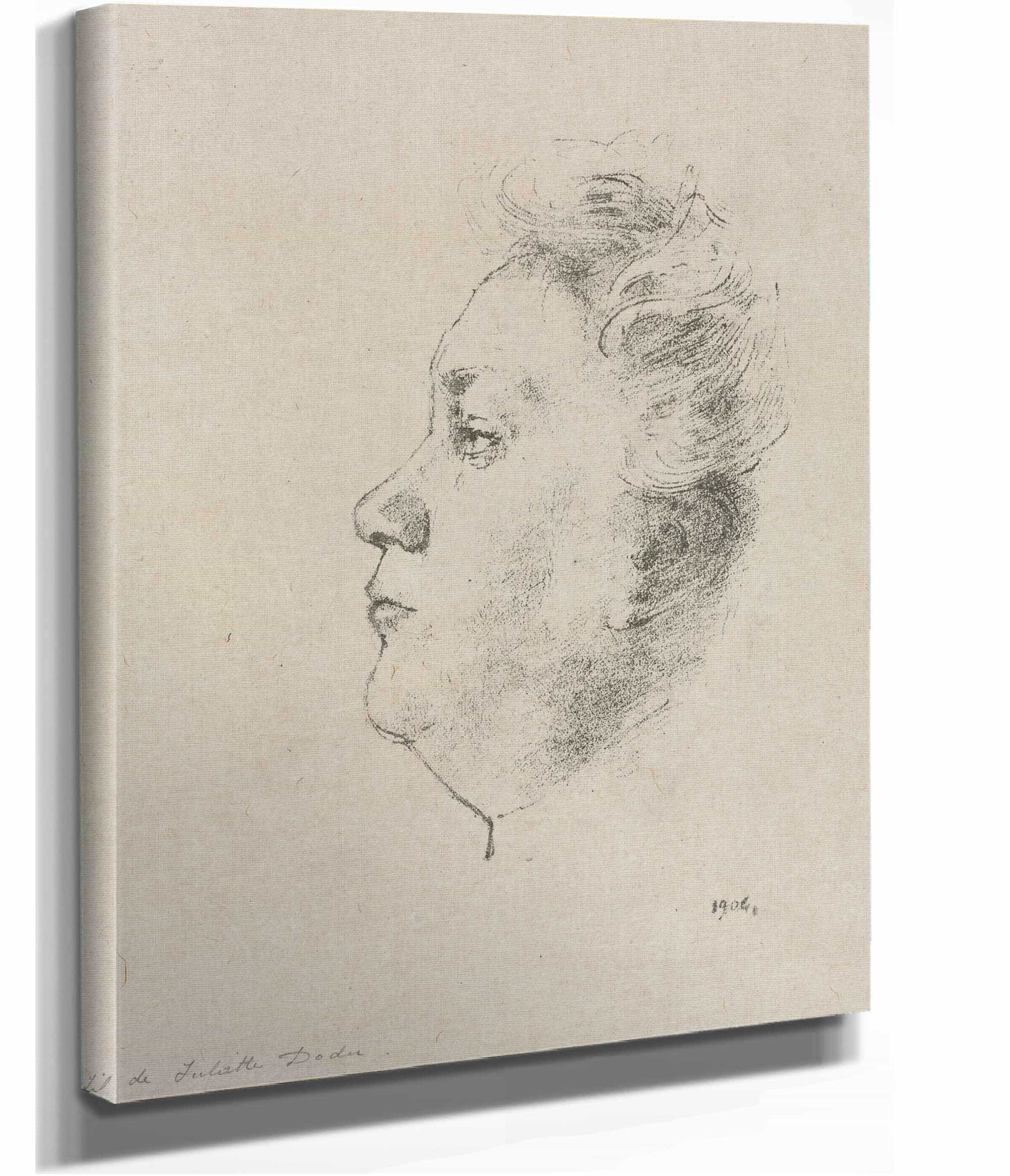 Mlle Juliette Dodu by Odilon Redon - Image 2