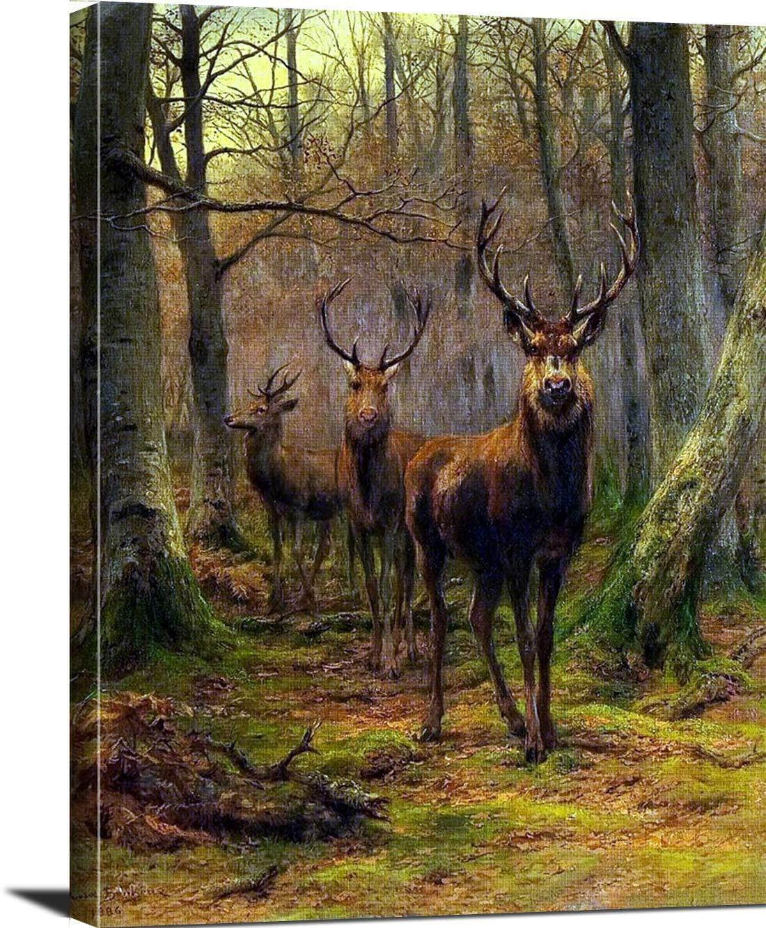 Monarch Of The Forest Painting Rosa Bonheur Canvas Art - Image 3