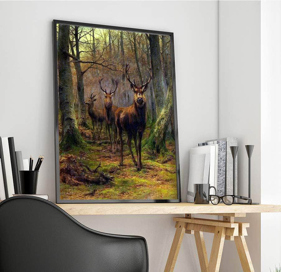 Monarch Of The Forest Painting Rosa Bonheur Canvas Art - Image 4