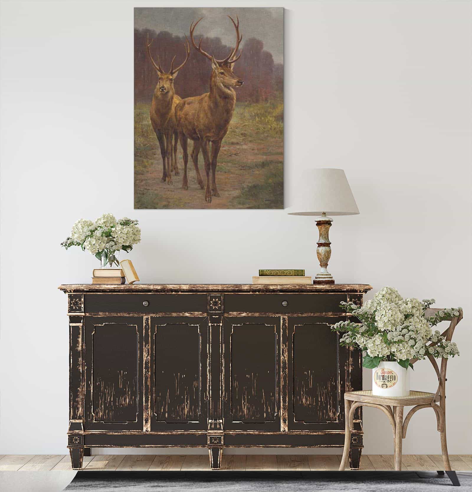 Monarchs Of The Forest by Rosa Bonheur - Image 4