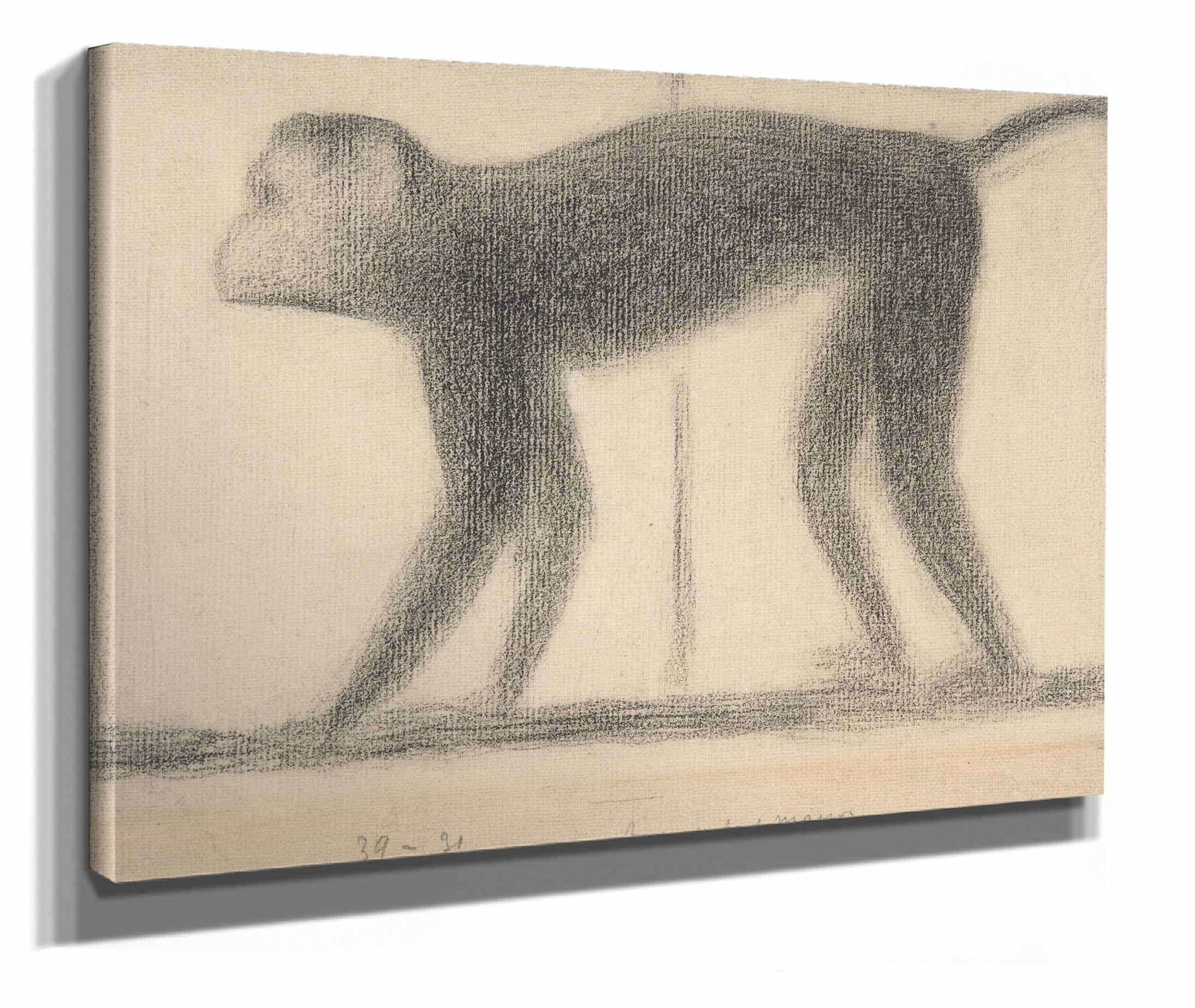 Monkey by Georges Seurat - Image 2