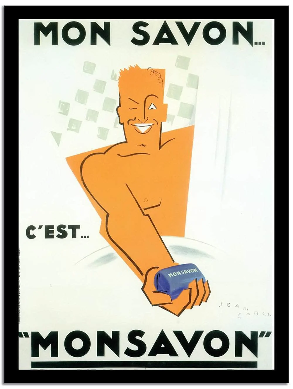 Mon Sacon Vintage Poster - Image 2