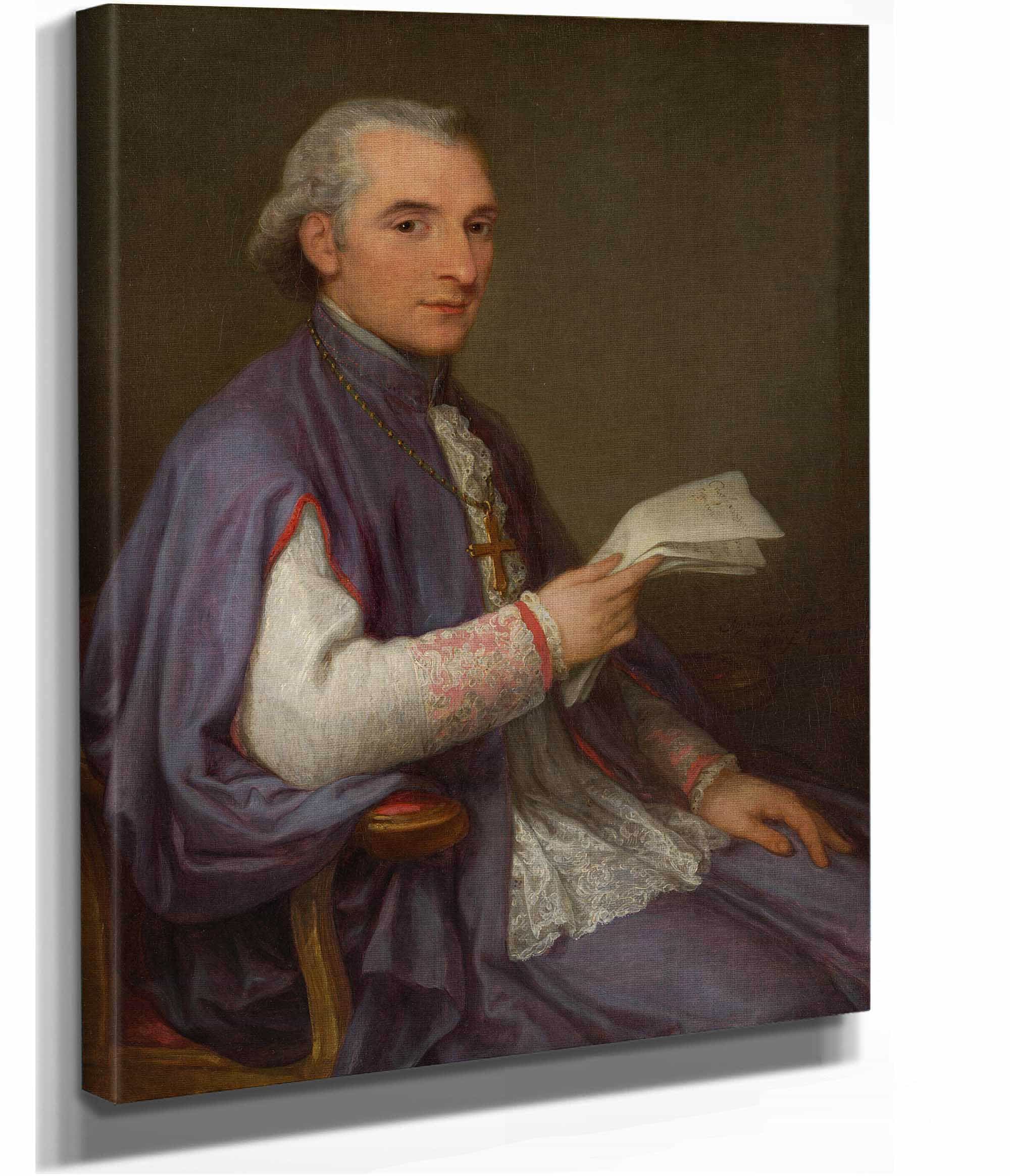 Monsignor Giuseppe Spina by Angelica Kauffmann - Image 2