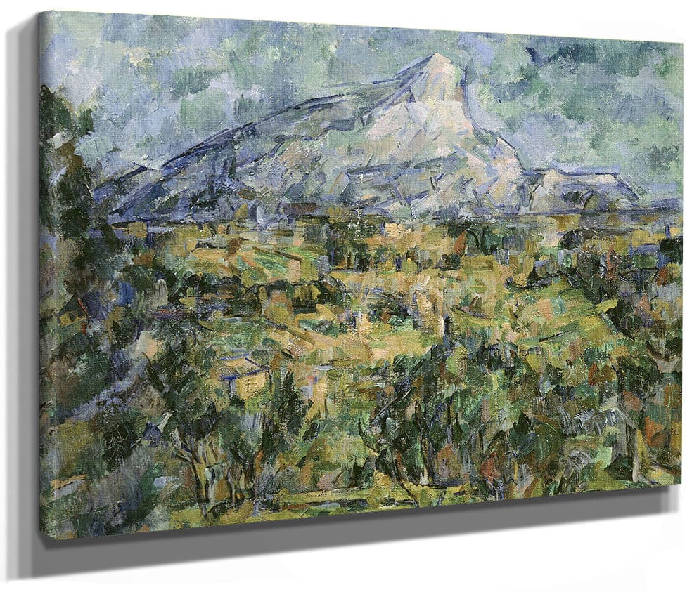 Mont Sainte Victoire 2 By Paul Cezanne