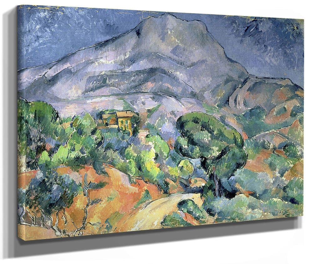 Mont Sainte Victoire 3 By Paul Cezanne