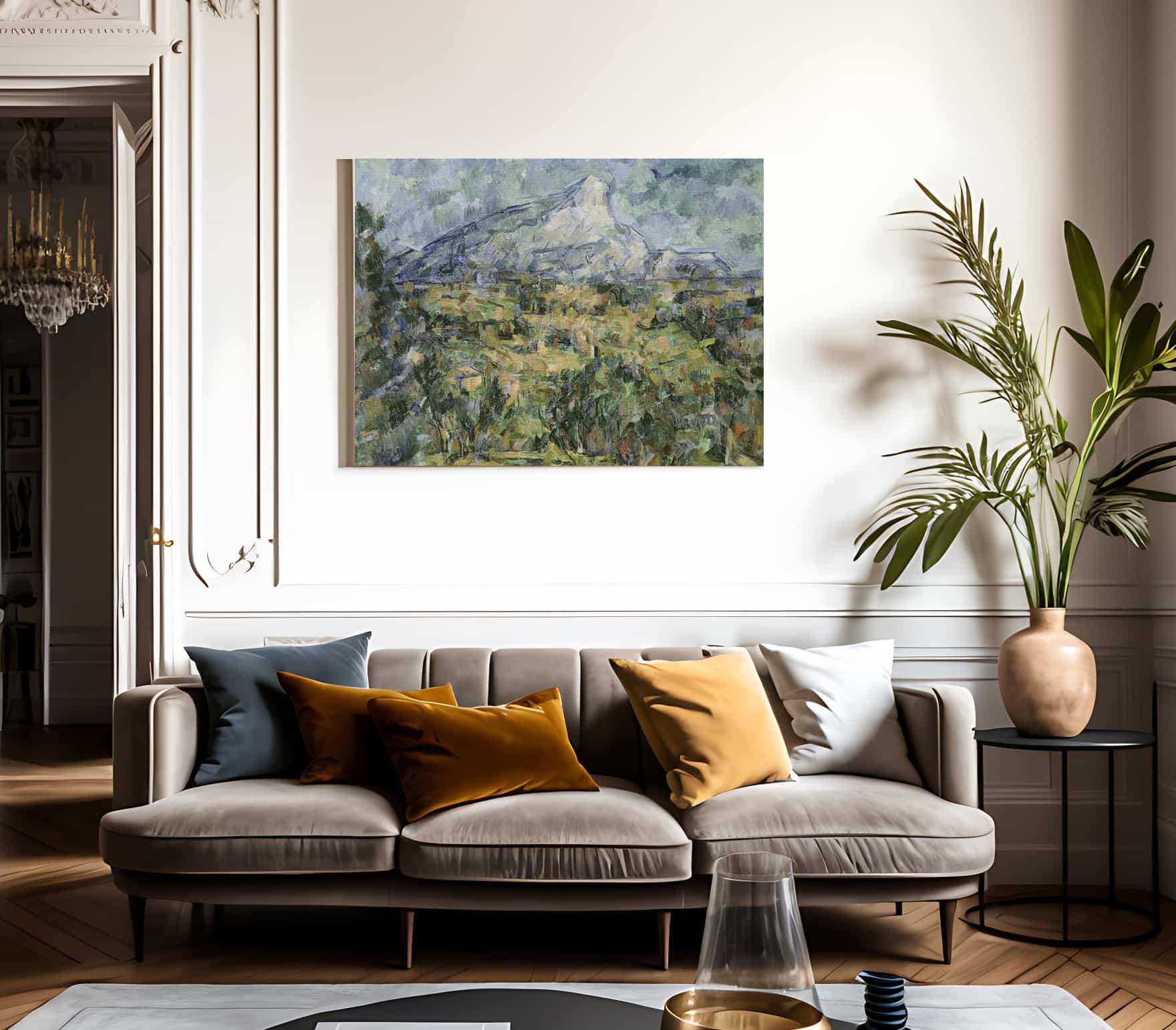Mont Sainte Victoire 4 By Paul Cezanne - Image 3