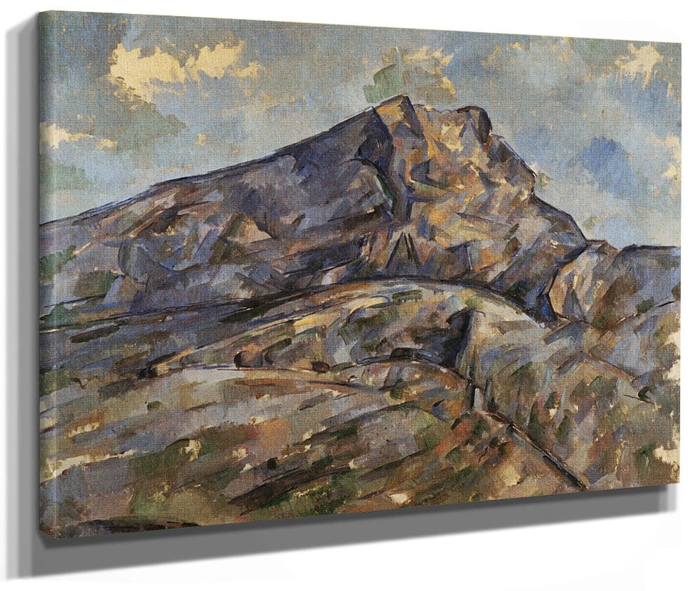 Mont Sainte Victoire 5 By Paul Cezanne