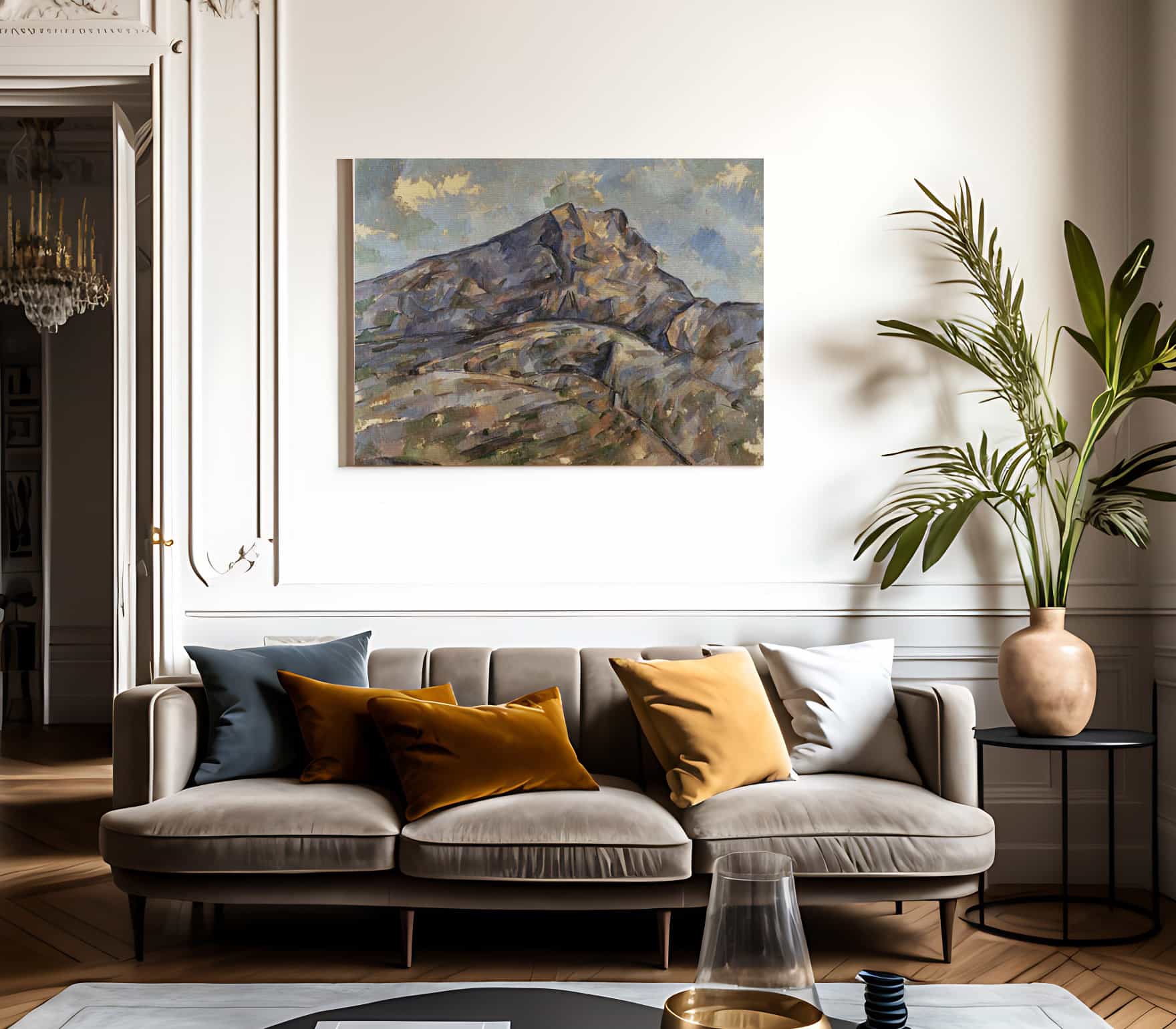 Mont Sainte Victoire 5 By Paul Cezanne - Image 3