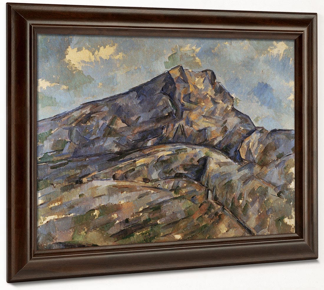 Mont Sainte Victoire 5 By Paul Cezanne - Image 6