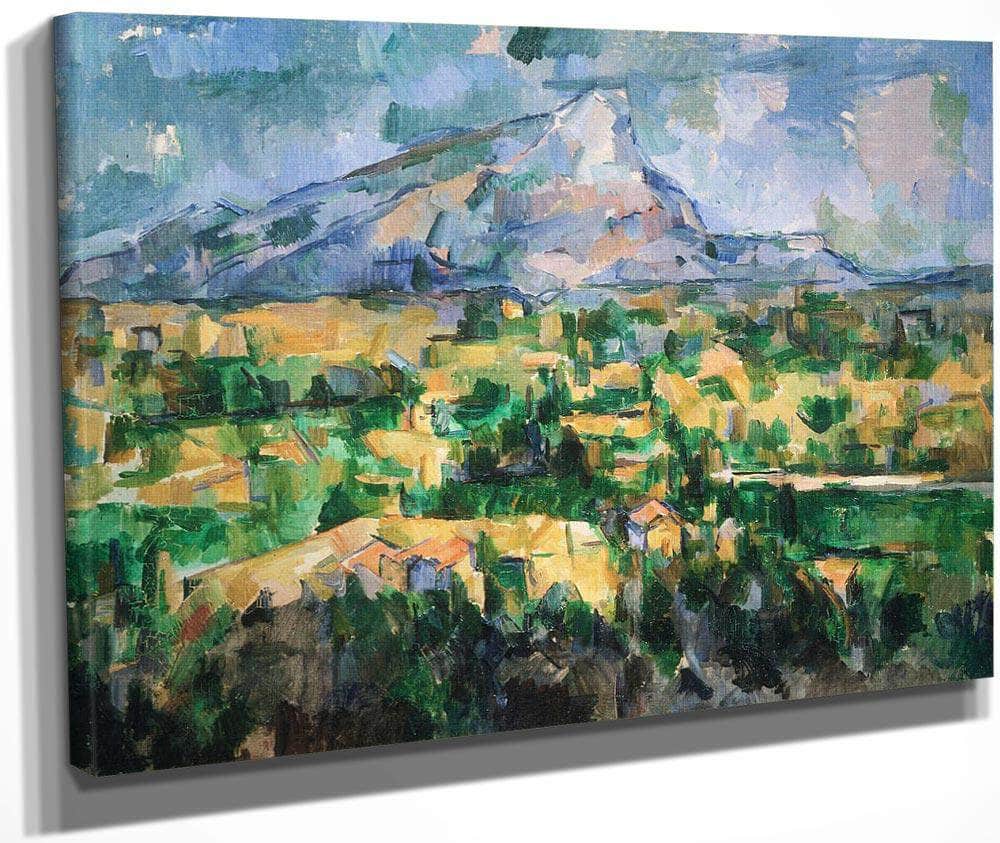 Mont Sainte Victoire By Cezanne Paul