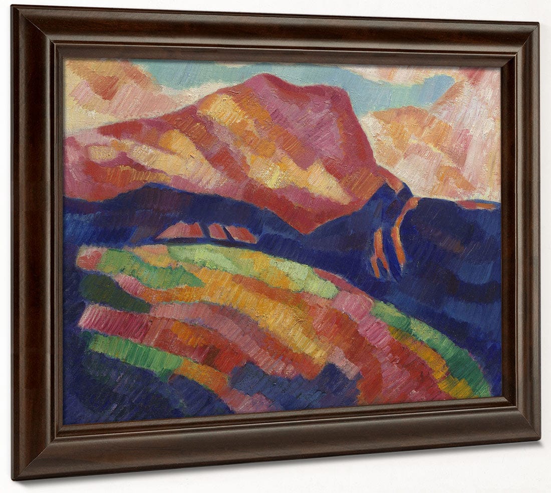 Mont Sainte Victoire By Marsden Hartley - Image 6