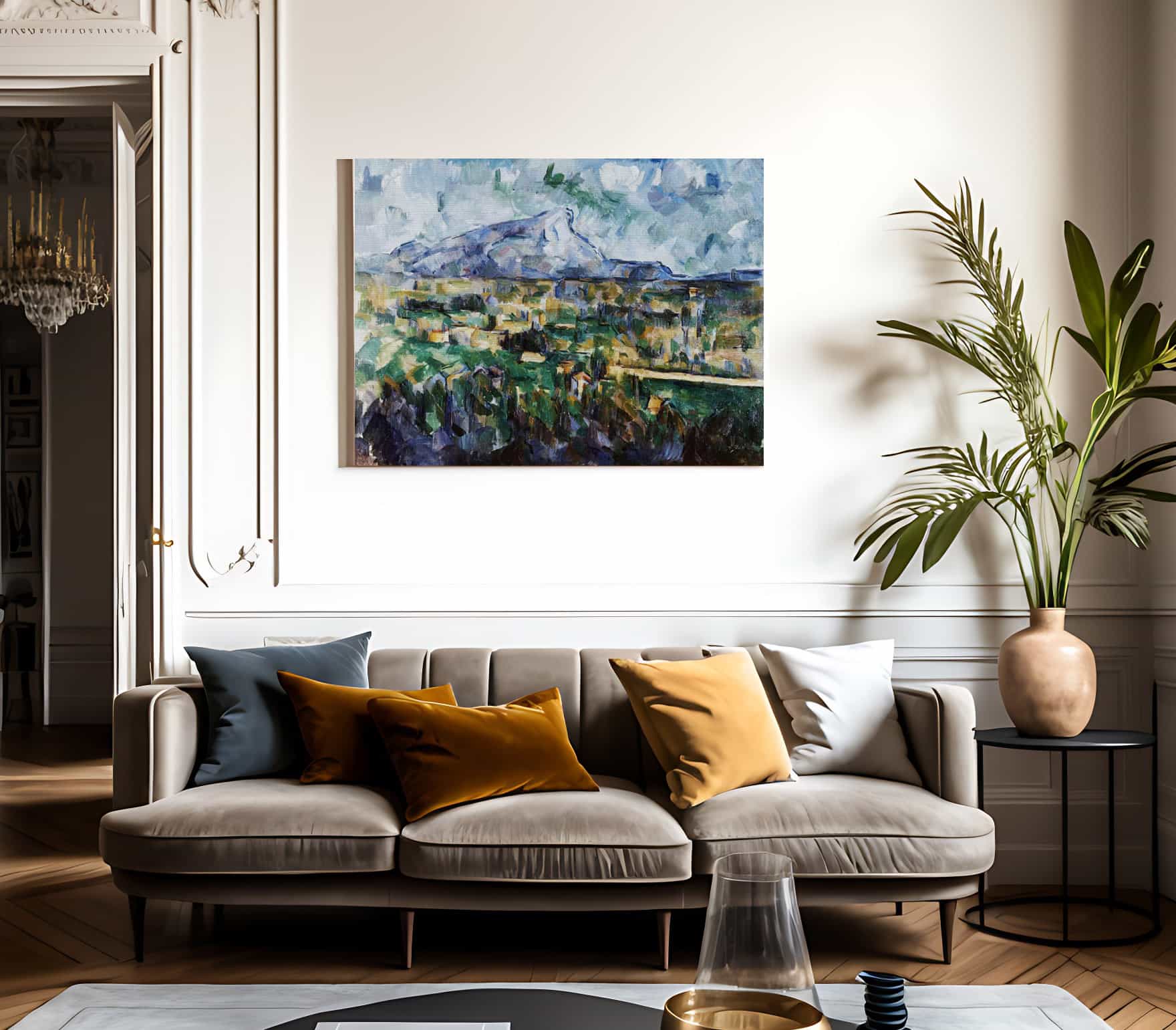 Mont Sainte Victoire By Paul Cezanne - Image 3