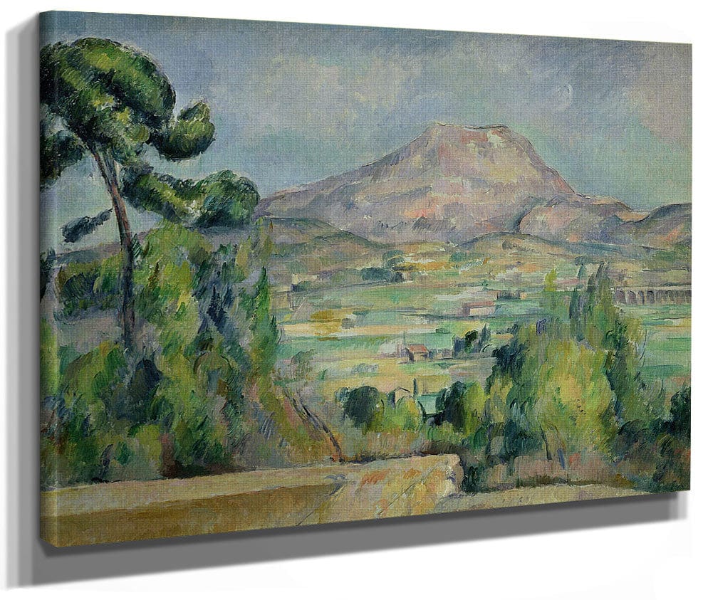 Montagne Sainte Victoire 2 By Paul Cezanne
