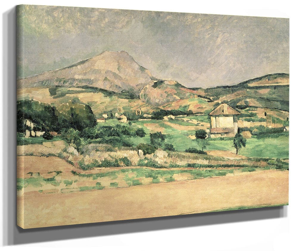 Montagne Sainte Victoire By Paul Cezanne