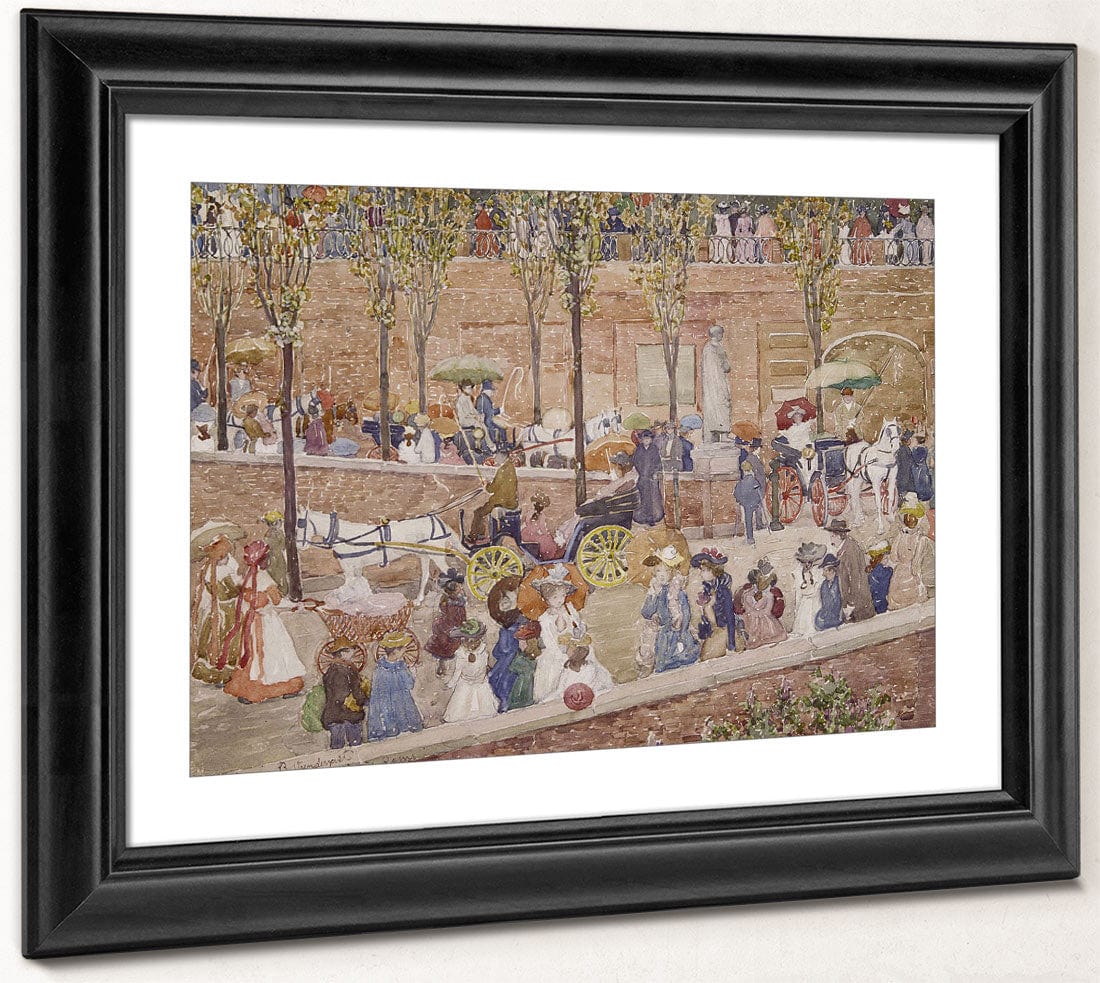Monte Pincio, Rome By Maurice Brazil Prendergast - Image 2