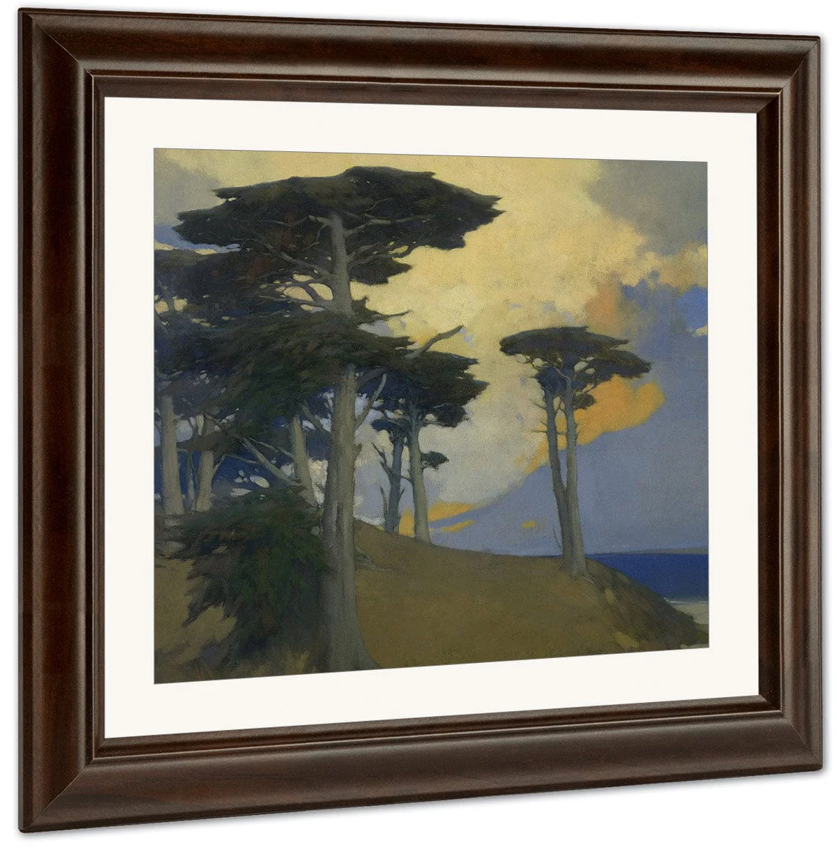 Monterey Cypress By Arthur Frank Mathews - Image 3
