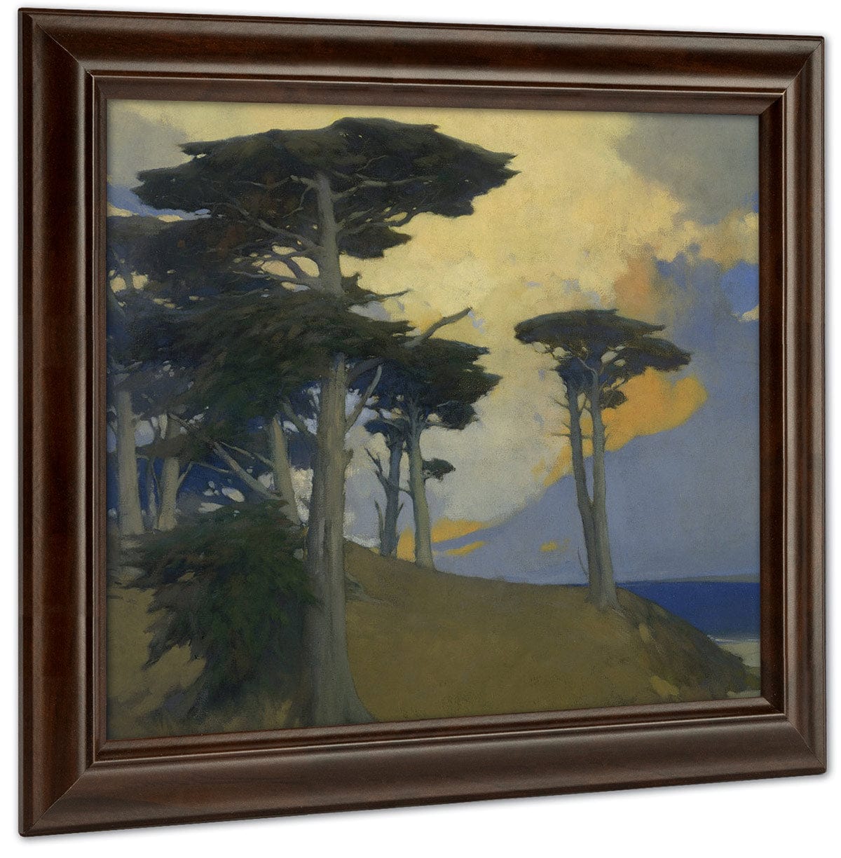 Monterey Cypress By Arthur Frank Mathews - Image 4
