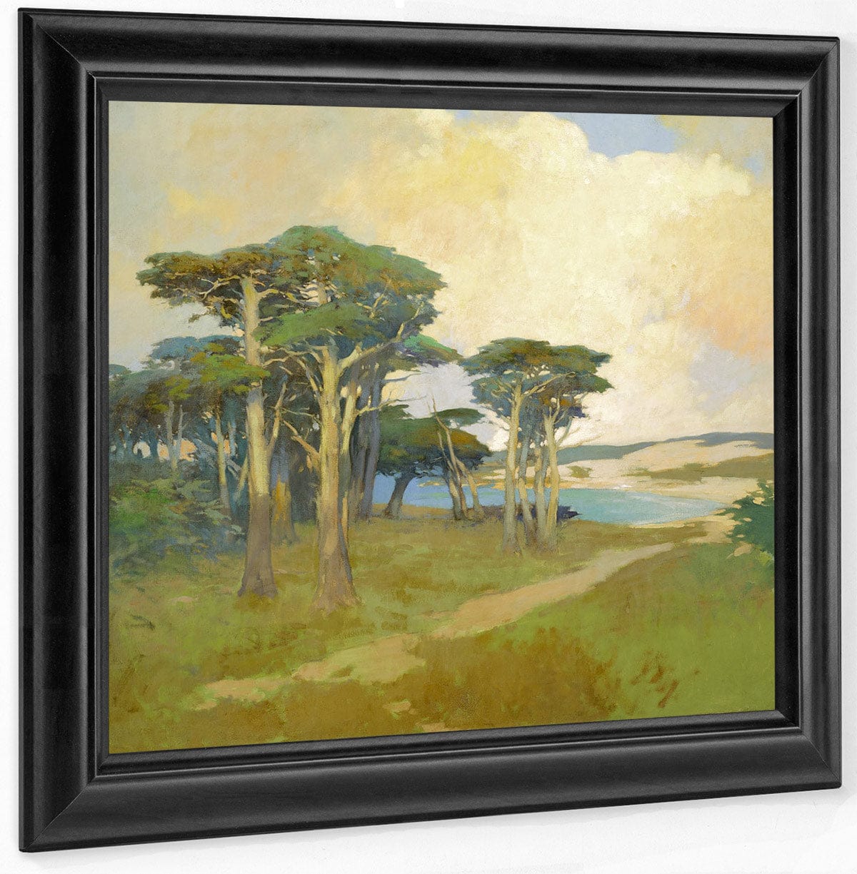 Monterey Cypress, California By Arthur Frank Mathews - Image 6